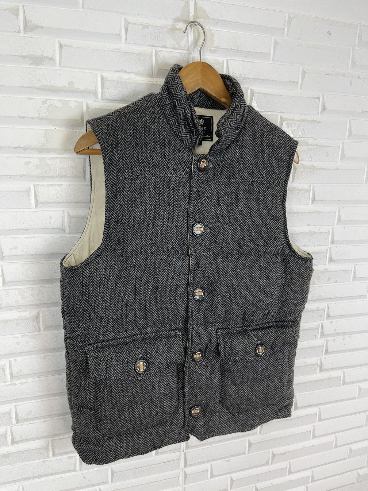 Beams Plus 🔥WINTER OFFER❄️VINTAGE BEAMS JAPAN Puffer Vest Size US S / EU 44-46 / 1 - 2 Thumbnail