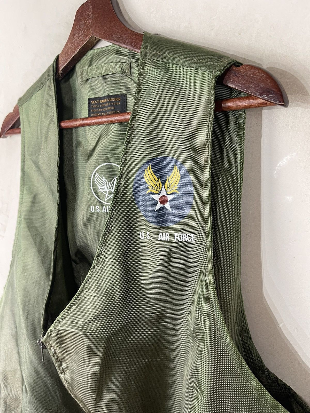 Avirex Vintage Avirex USN Air Force Radio Carrier Size US M / EU 48-50 / 2 - 4 Thumbnail