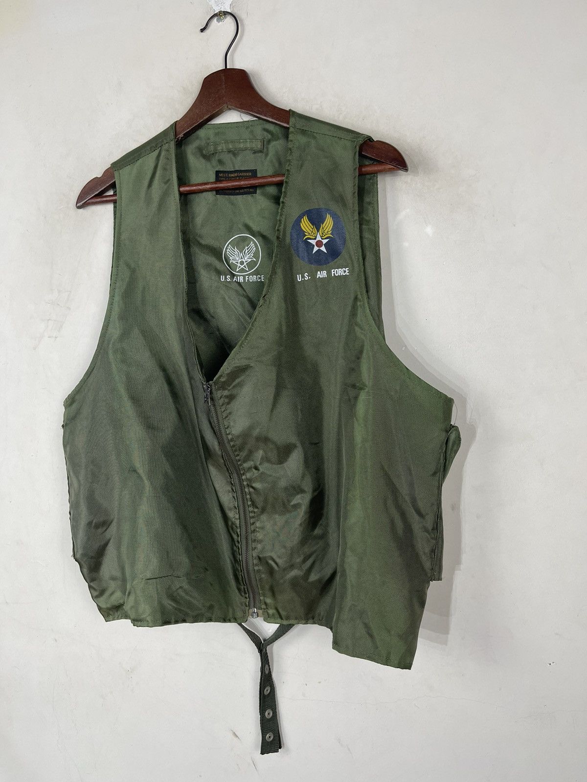 Avirex Vintage Avirex USN Air Force Radio Carrier Size US M / EU 48-50 / 2 - 6 Thumbnail