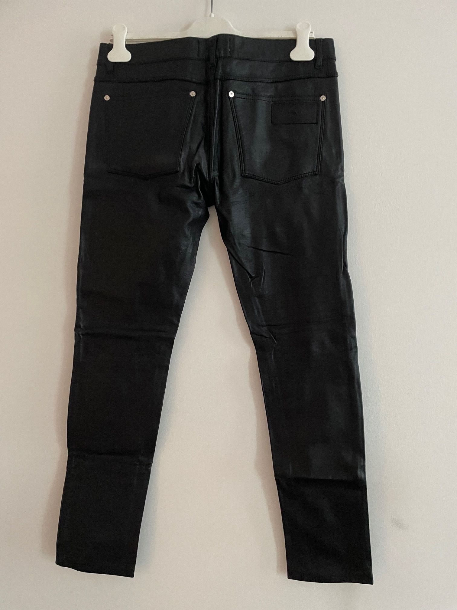 April 77 April 77 Joey faux leather black jeans 31 | Grailed