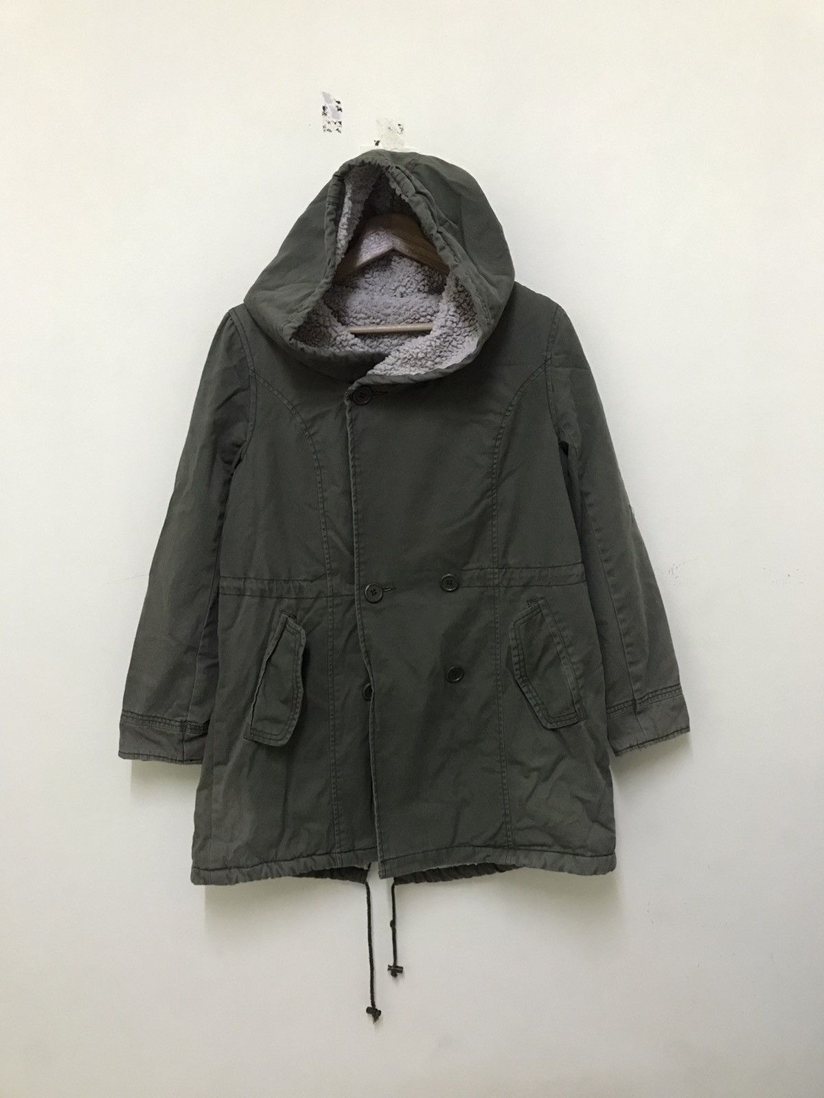 Japanese Brand × Vintage Vintage Japanese Brand Military Parka Jacket Size US S / EU 44-46 / 1 - 5 Thumbnail