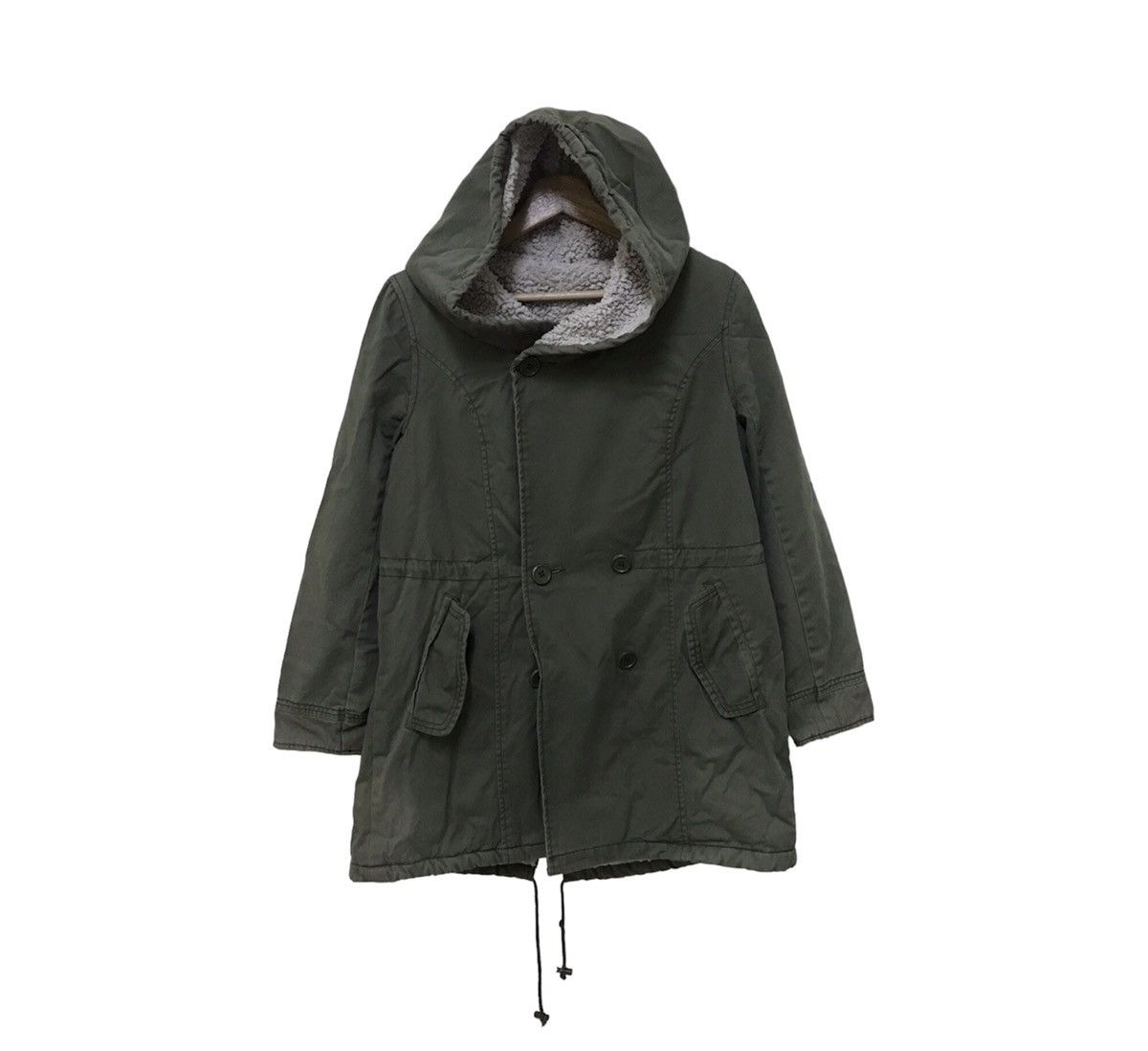 Japanese Brand × Vintage Vintage Japanese Brand Military Parka Jacket Size US S / EU 44-46 / 1 - 1 Thumbnail
