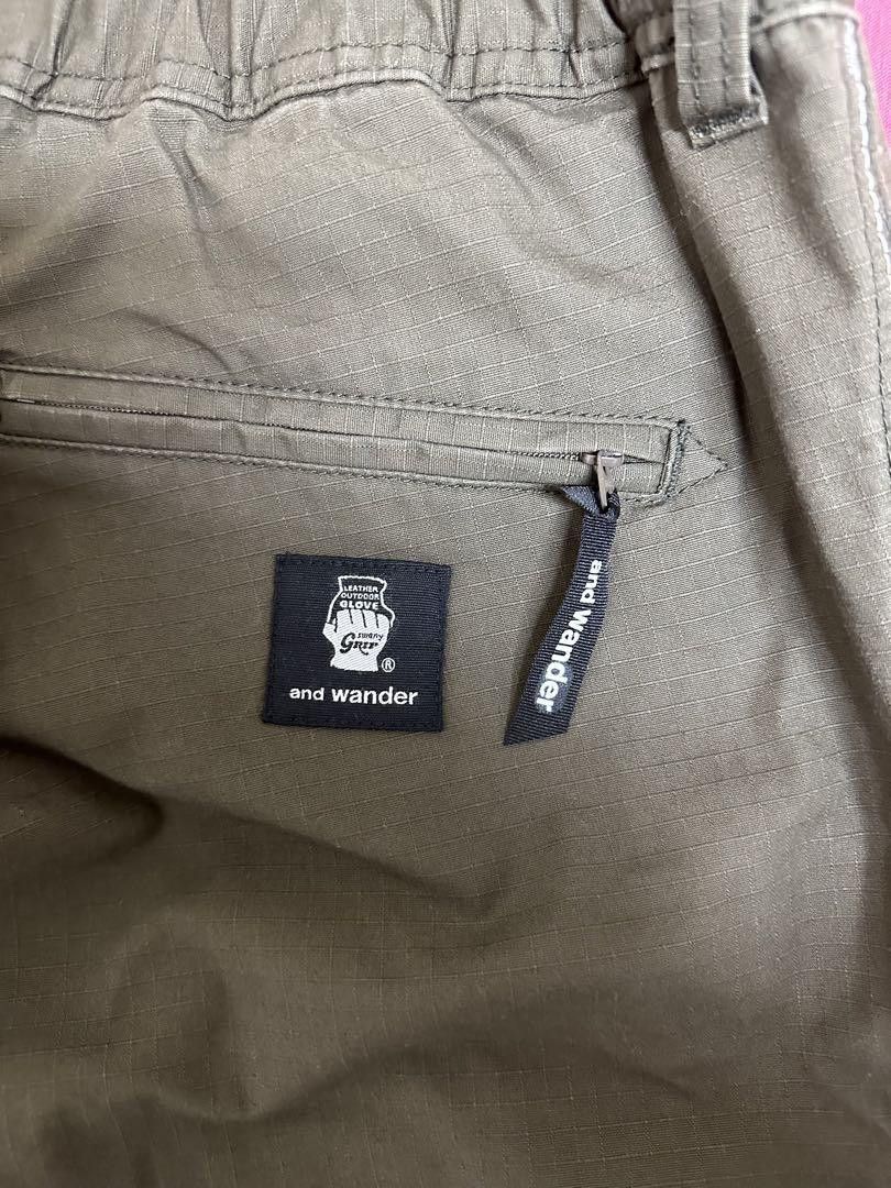 And Wander Ripstop Grip Swany Takibi Olive Pants Size US 34 / EU 50 - 4 Thumbnail