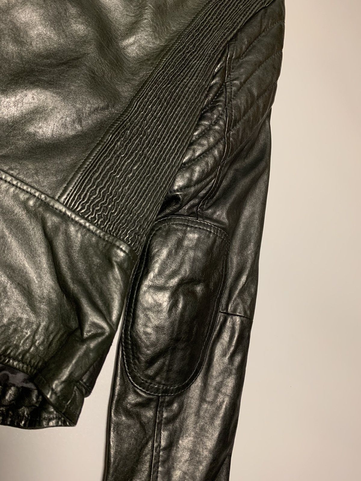 AllSaints Leather Jacket Women size us 6