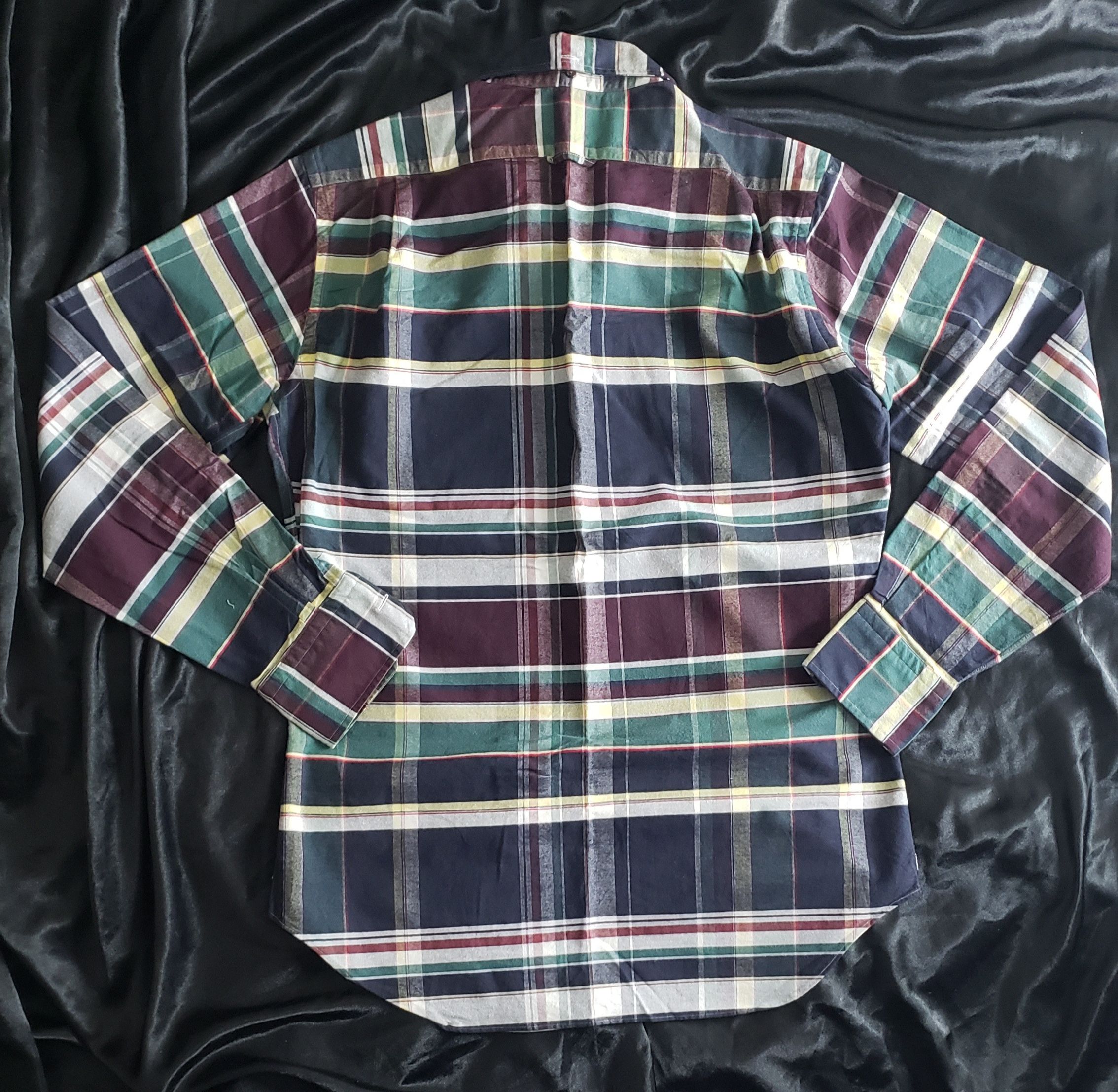 Thom Browne Thom Browne Multi Color Plaid Shirt Size US L / EU 52-54 / 3 - 2 Thumbnail