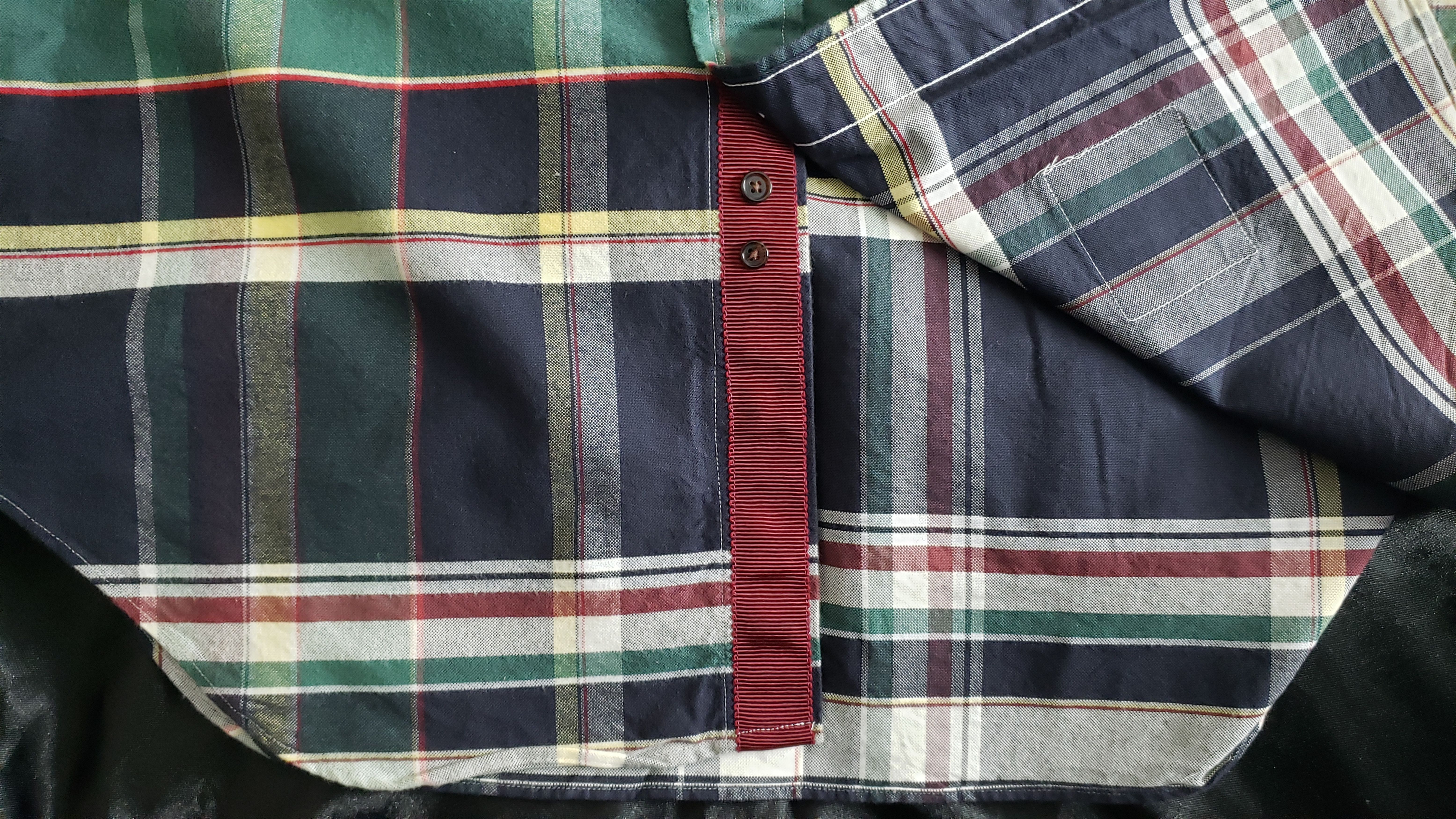 Thom Browne Thom Browne Multi Color Plaid Shirt Size US L / EU 52-54 / 3 - 7 Thumbnail