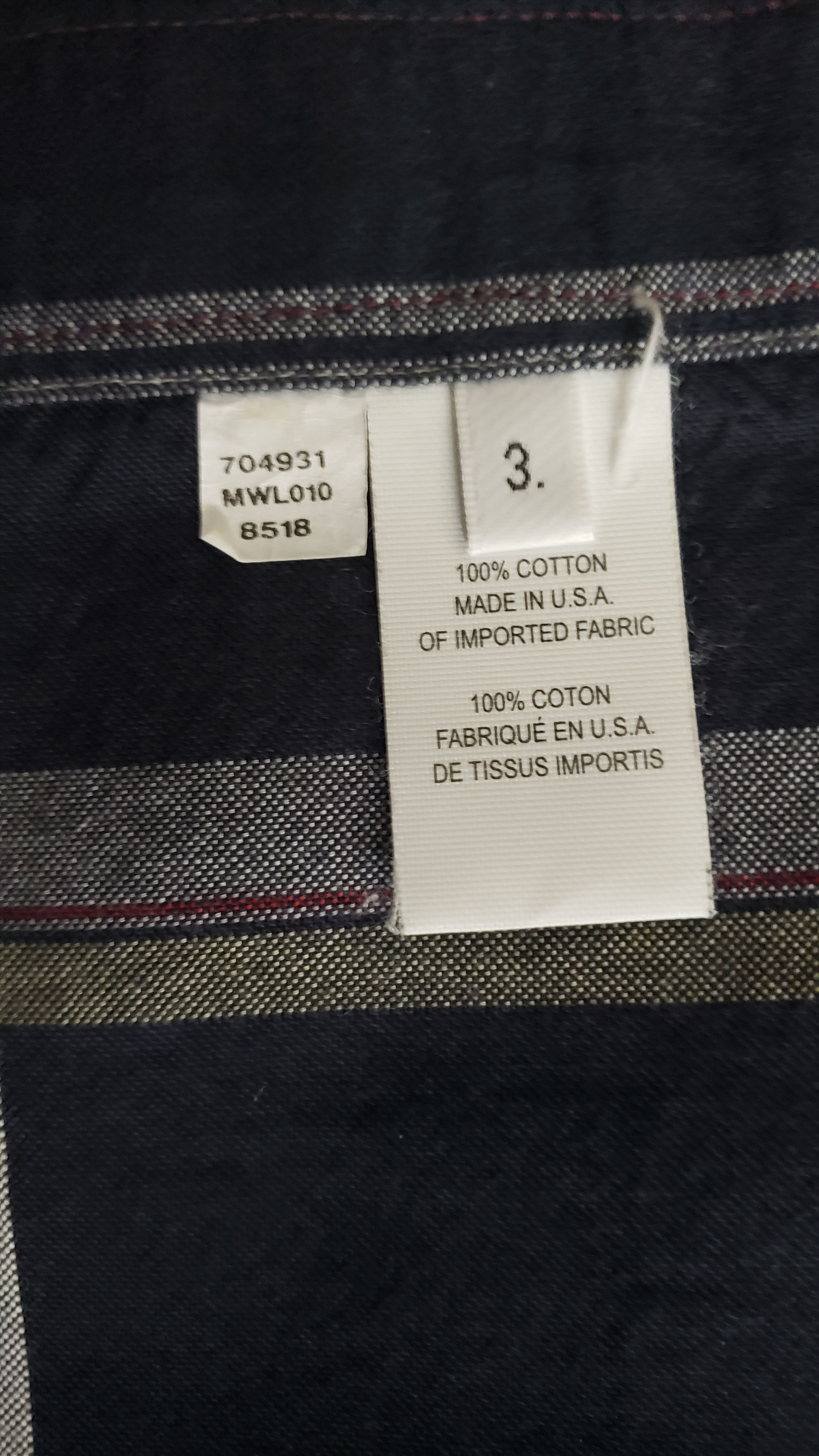 Thom Browne Thom Browne Multi Color Plaid Shirt Size US L / EU 52-54 / 3 - 5 Thumbnail