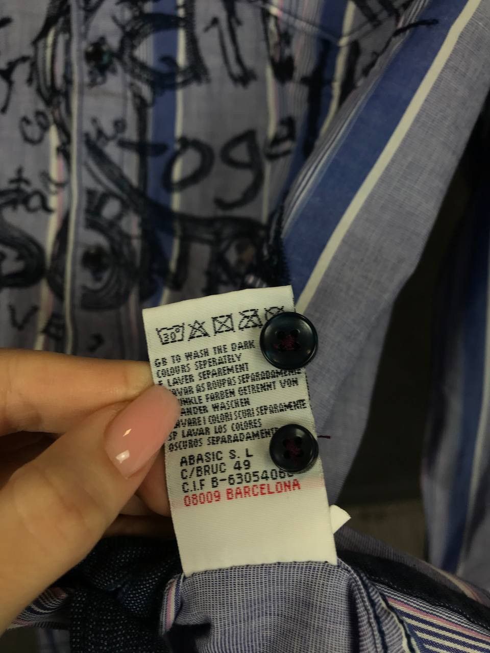 Desigual Desigual luxury crazy designer art overprinted shirt Size US XL / EU 56 / 4 - 4 Thumbnail