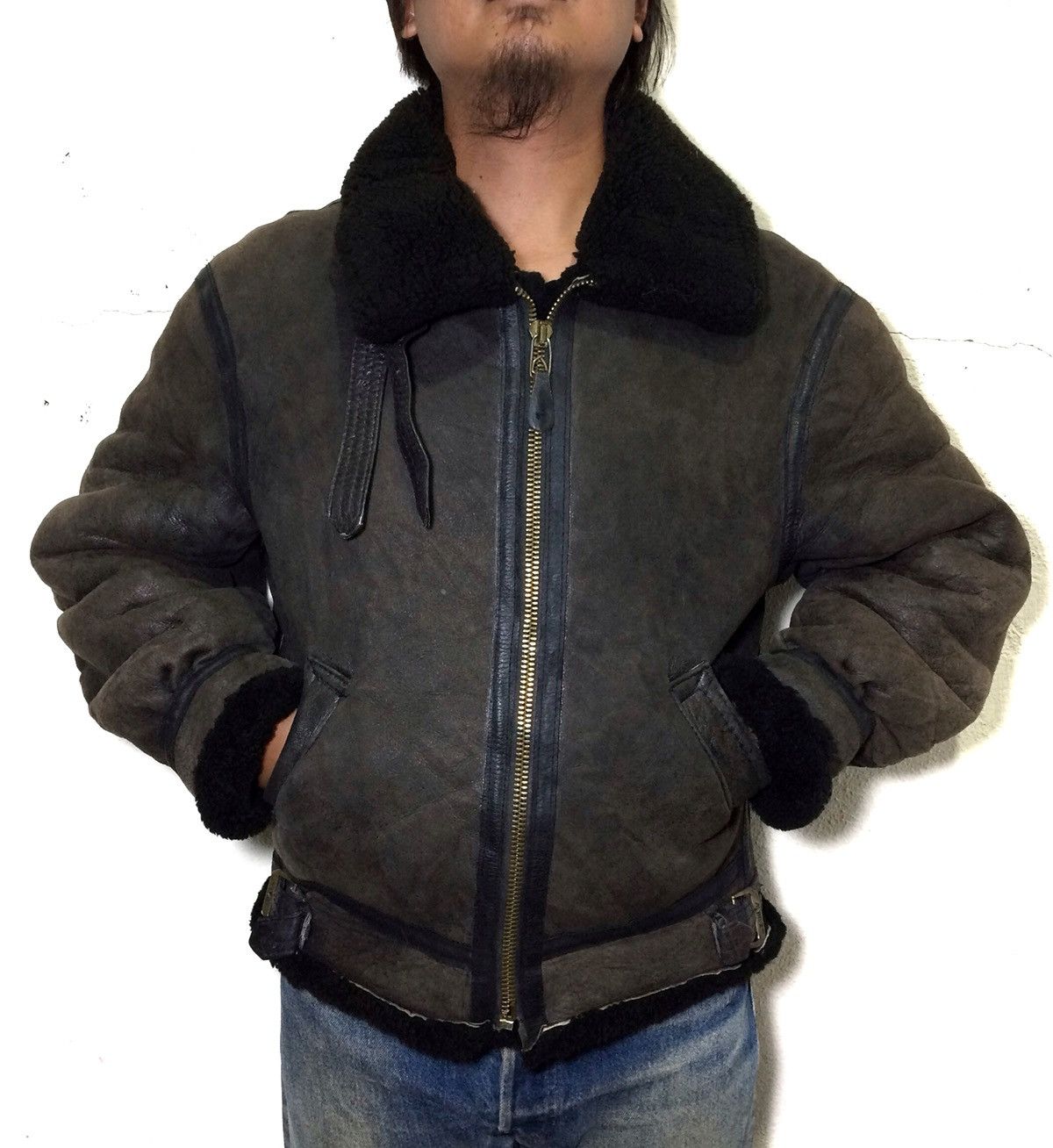 Avirex Limited 50's AVIREX Type B-3 U.S.A.A.F Sheepskins Shearling Size US M / EU 48-50 / 2 - 11 Thumbnail