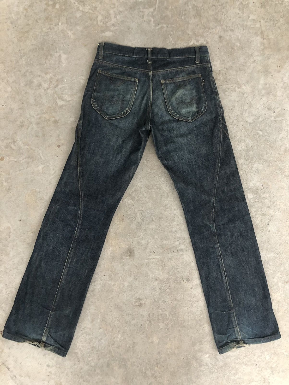 Morgan Homme MORGAN HOMME Denim Distressed Jeans made in japan Size US 30 / EU 46 - 2 Thumbnail