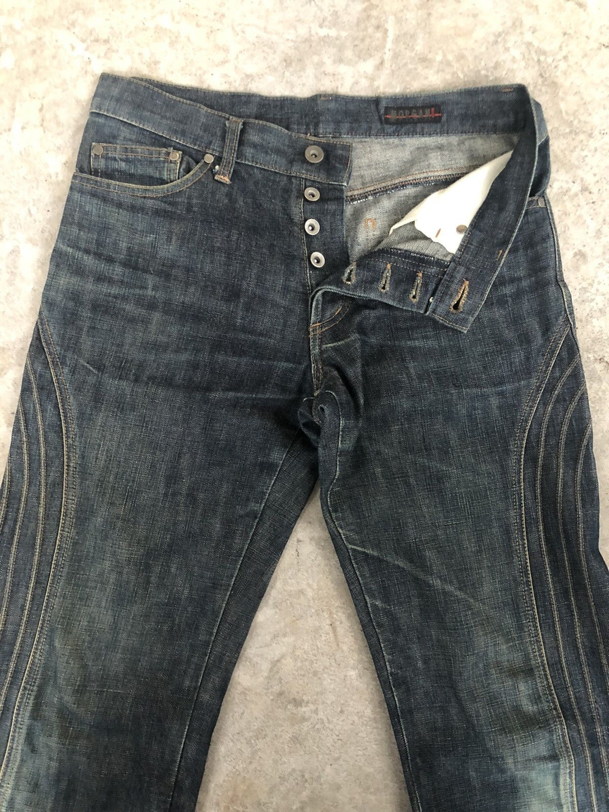 Morgan Homme MORGAN HOMME Denim Distressed Jeans made in japan Size US 30 / EU 46 - 3 Thumbnail