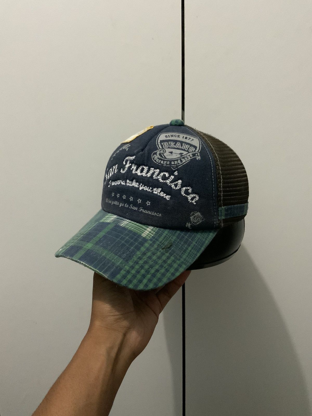 Japanese Brand SAN FRANCISCO Patches Trucker Hat Cap Size ONE SIZE - 1 Thumbnail