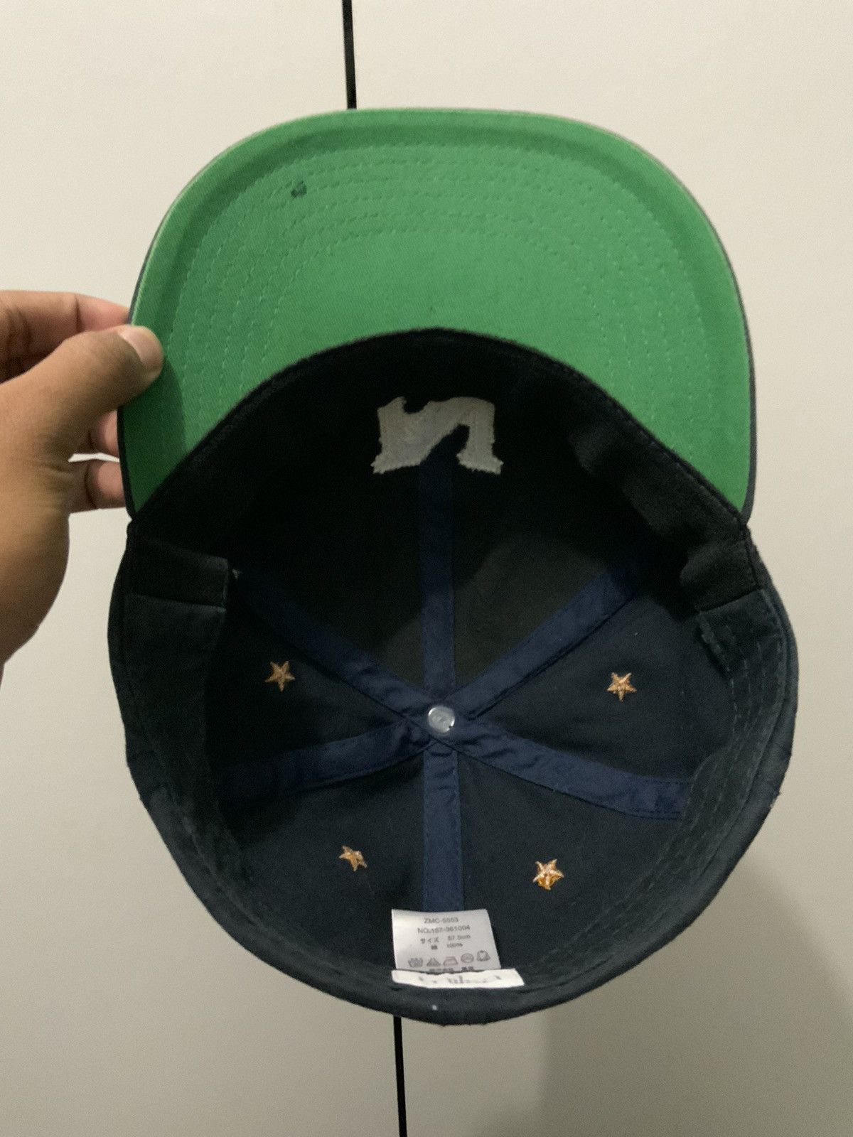 Japanese Brand Vintage Milsa Alphabet Hat Size ONE SIZE - 9 Thumbnail