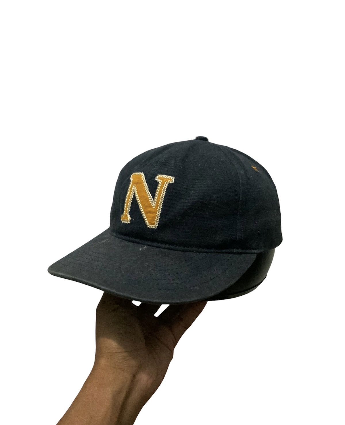 Japanese Brand Vintage Milsa Alphabet Hat Size ONE SIZE - 2 Thumbnail