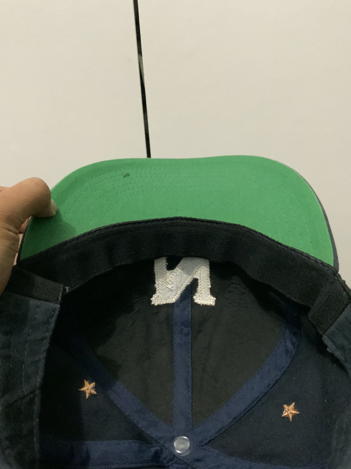 Japanese Brand Vintage Milsa Alphabet Hat Size ONE SIZE - 10 Thumbnail