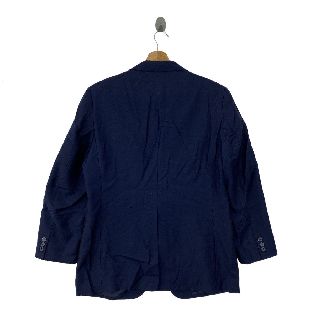Burberry Vintage BURBERRYS Plain Navy Blazer Coat Jacket Size US S / EU 44-46 / 1 - 8 Thumbnail
