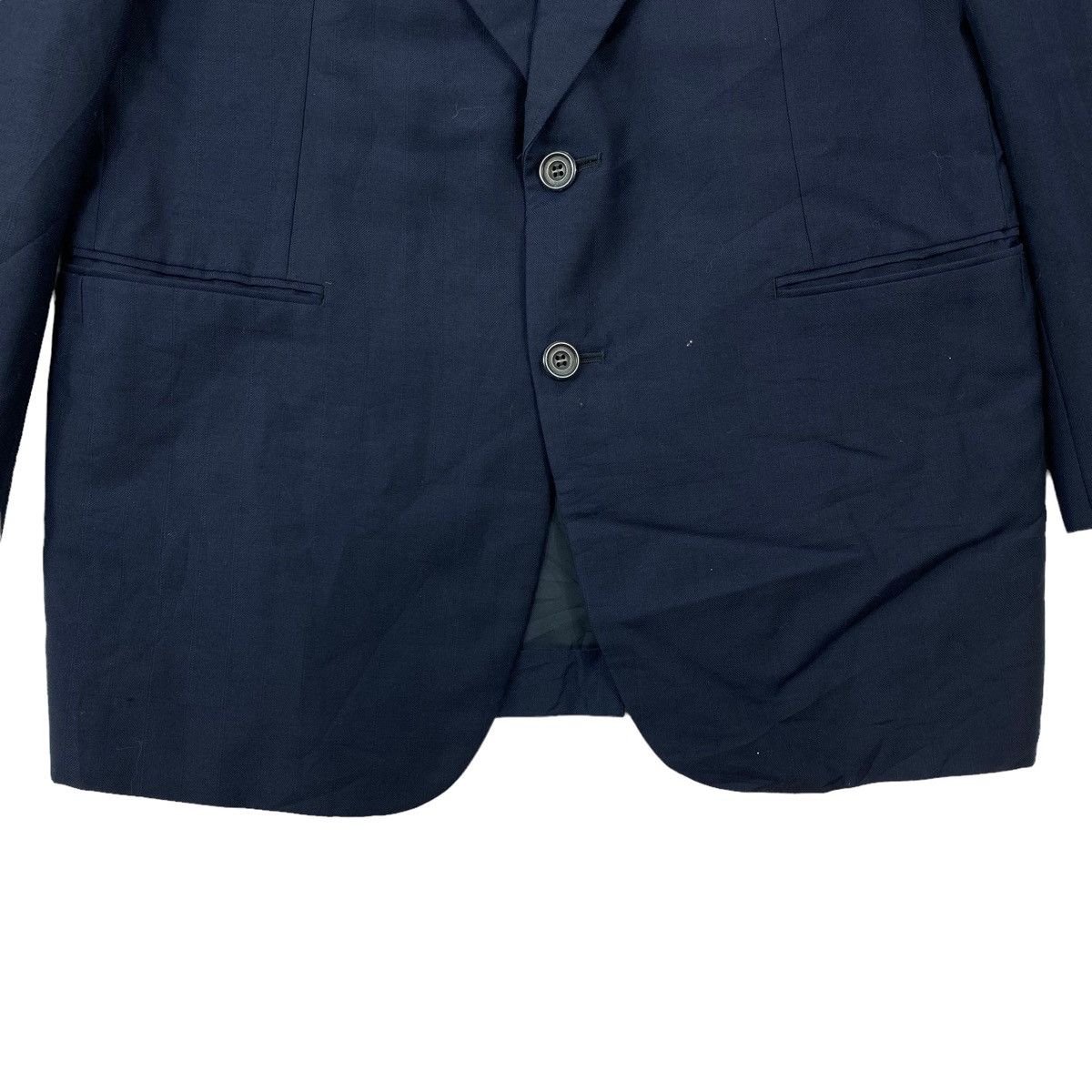 Burberry Vintage BURBERRYS Plain Navy Blazer Coat Jacket Size US S / EU 44-46 / 1 - 3 Thumbnail