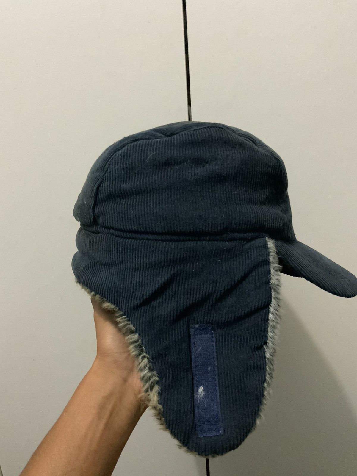 Japanese Brand Faux Fur Mohair Corduroi Winter Session Ski Hat Cap Size ONE SIZE - 9 Thumbnail