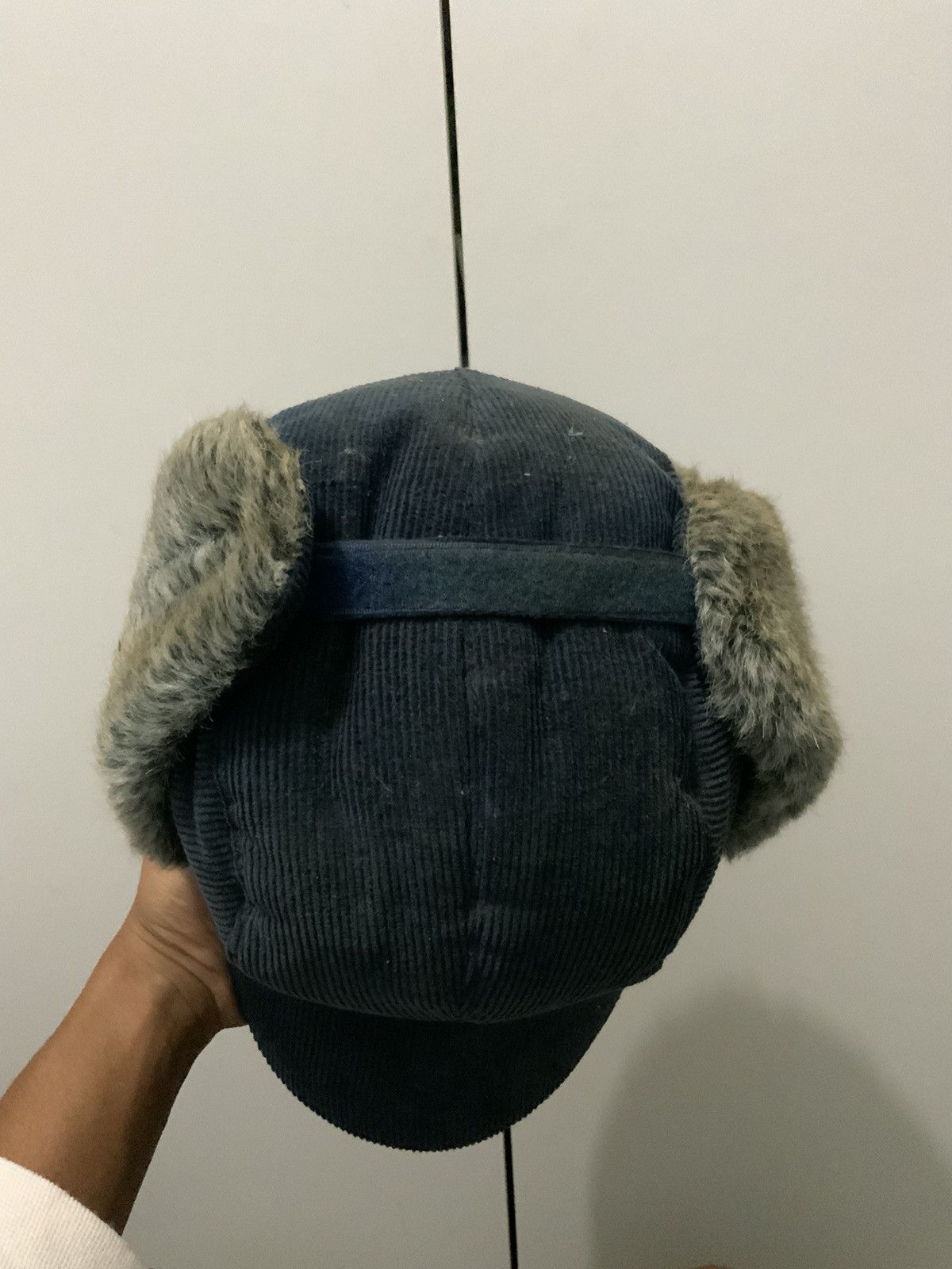 Japanese Brand Faux Fur Mohair Corduroi Winter Session Ski Hat Cap Size ONE SIZE - 5 Thumbnail