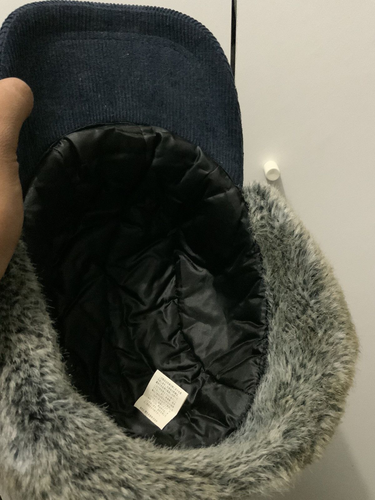 Japanese Brand Faux Fur Mohair Corduroi Winter Session Ski Hat Cap Size ONE SIZE - 13 Thumbnail