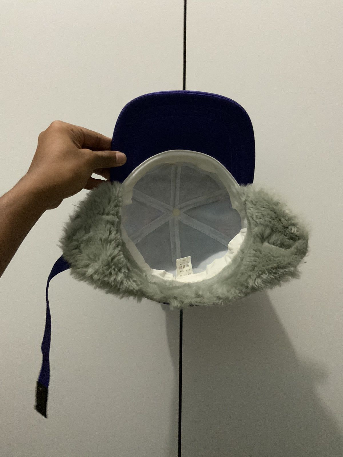 Japanese Brand Vintage Flight Faux Fur Mohair Ski Hat Size ONE SIZE - 14 Thumbnail
