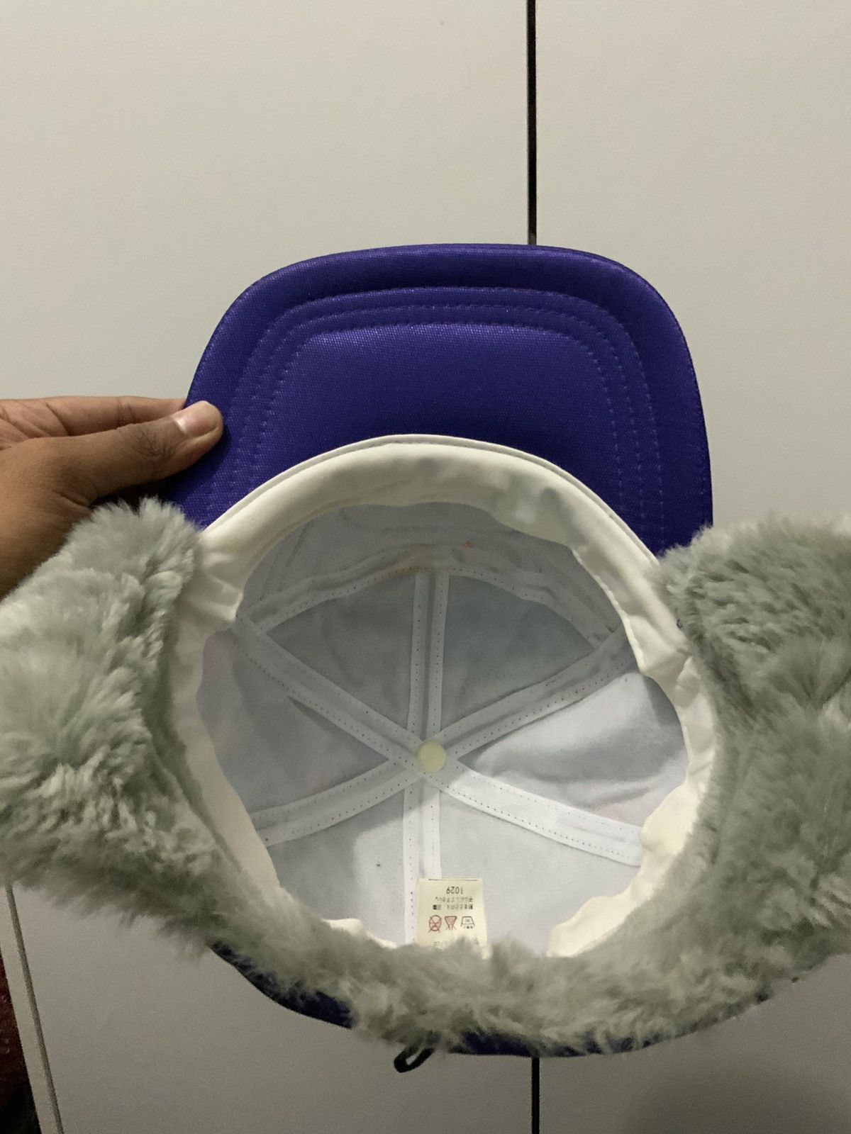 Japanese Brand Vintage Flight Faux Fur Mohair Ski Hat Size ONE SIZE - 15 Thumbnail