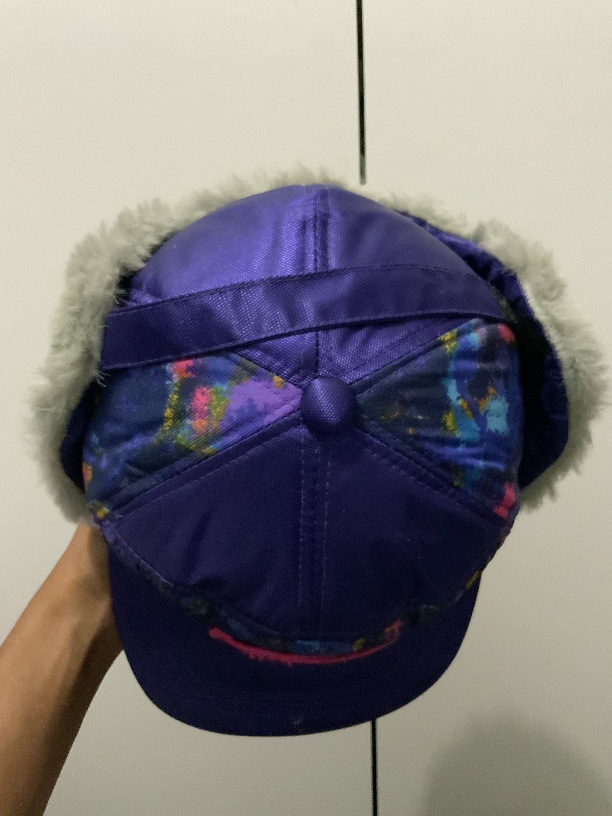 Japanese Brand Vintage Flight Faux Fur Mohair Ski Hat Size ONE SIZE - 9 Thumbnail