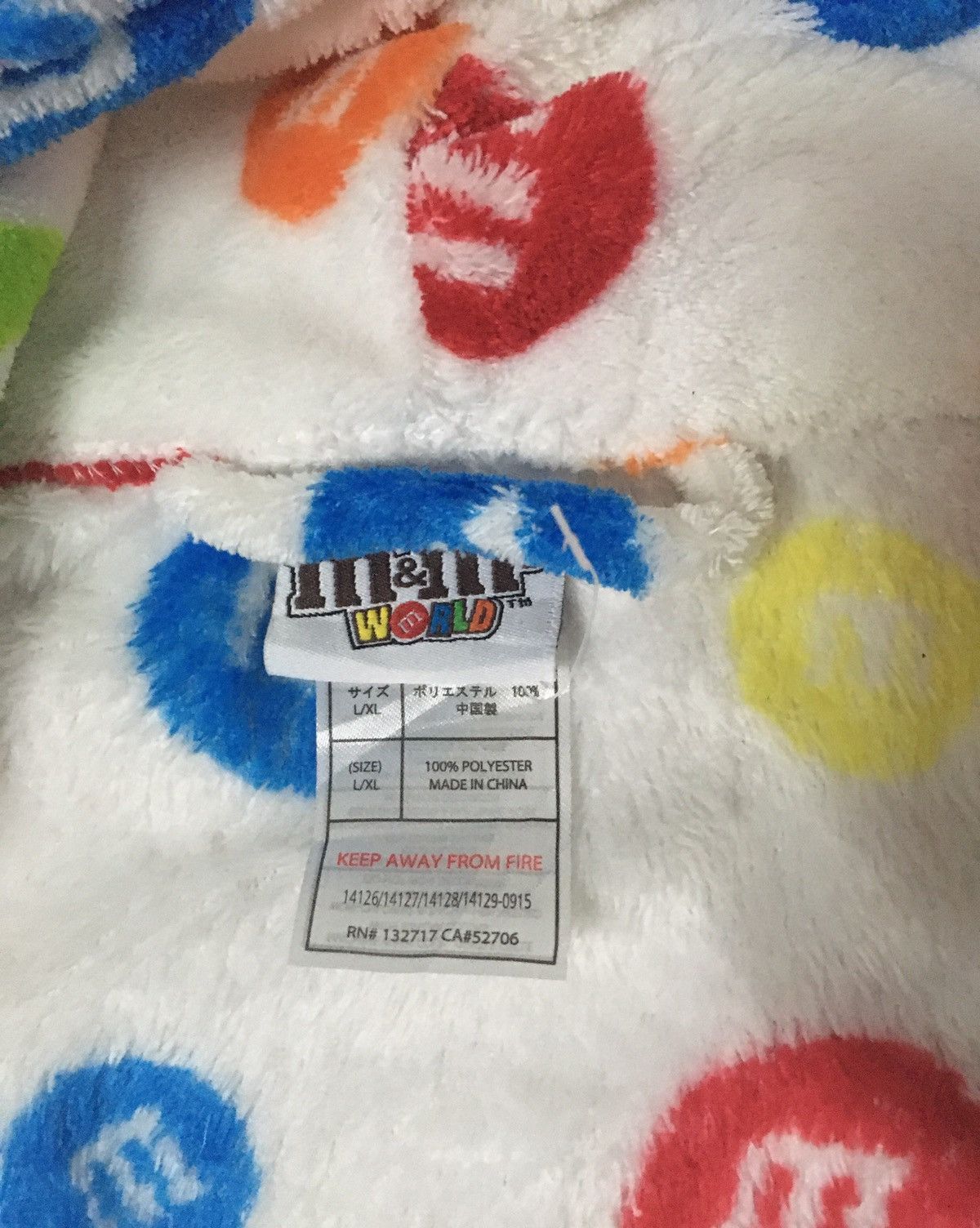 Japanese Brand 🔥M&M World Nice Fleece Bath Robe Size US L / EU 52-54 / 3 - 6 Thumbnail