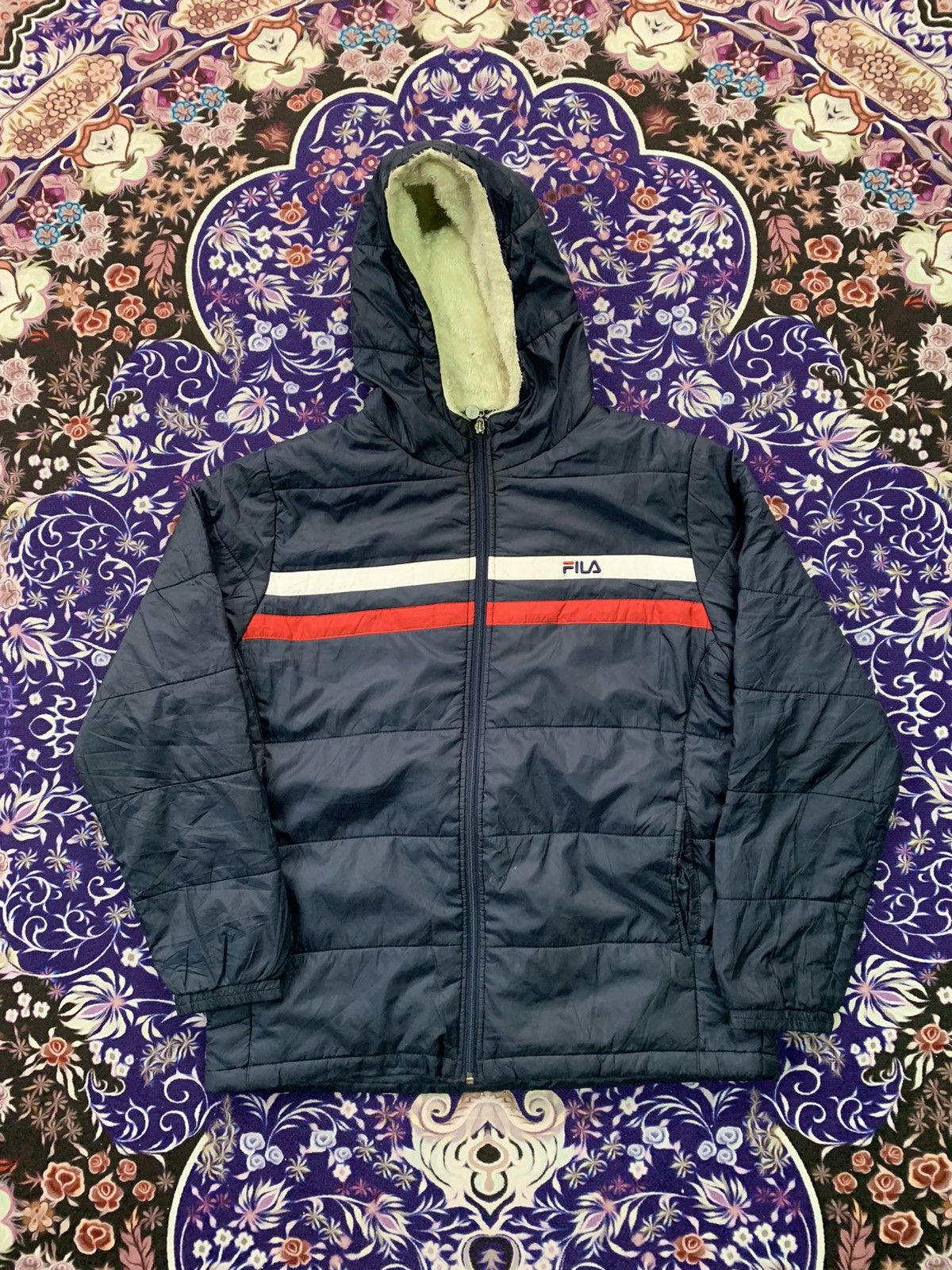 Fila Fila Puffer Jacket Size US L / EU 52-54 / 3 - 1 Thumbnail