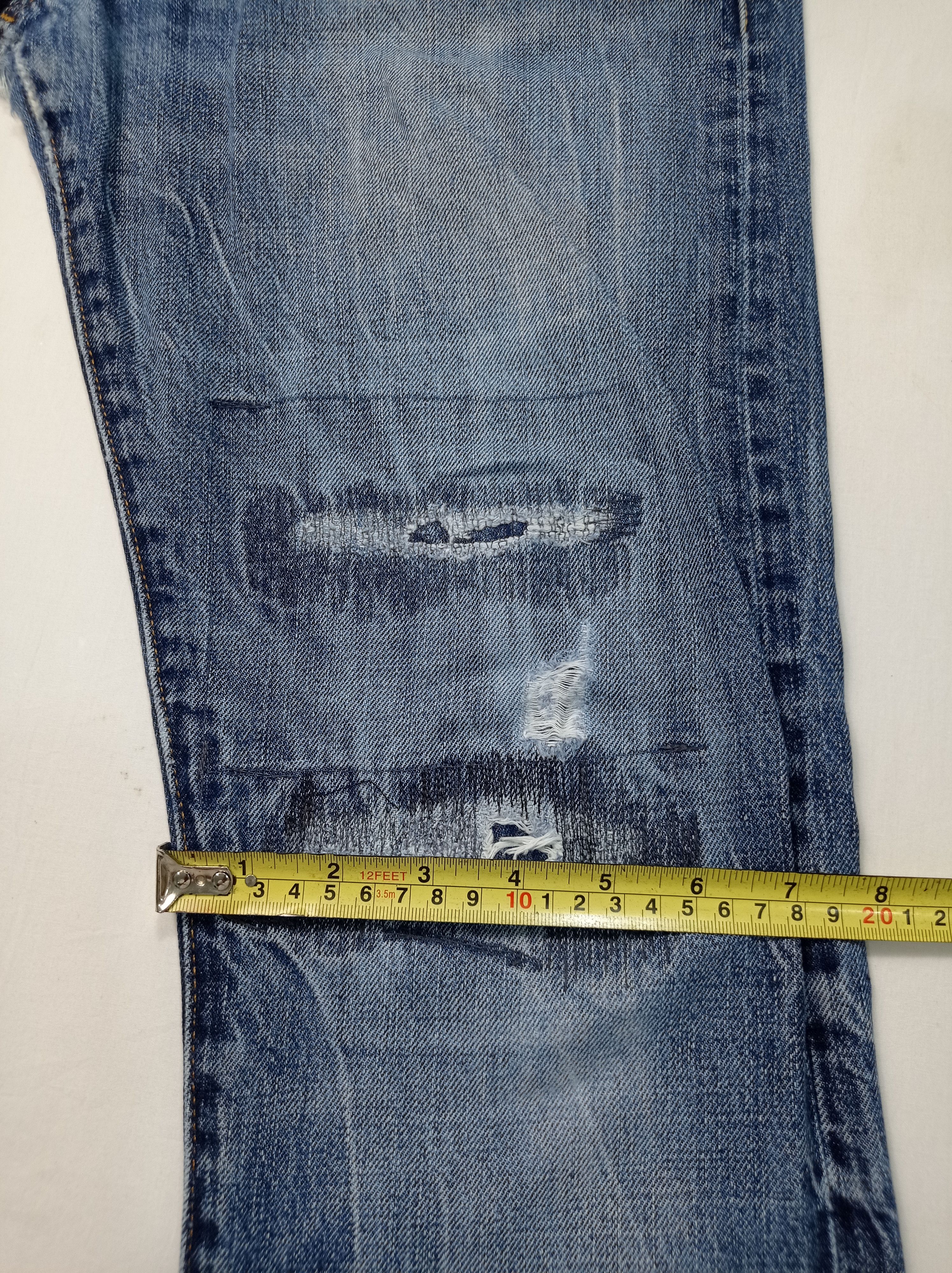 Polo Ralph Lauren Polo Ralph Lauren Distressed Denim Pants Size US 30 / EU 46 - 21 Thumbnail