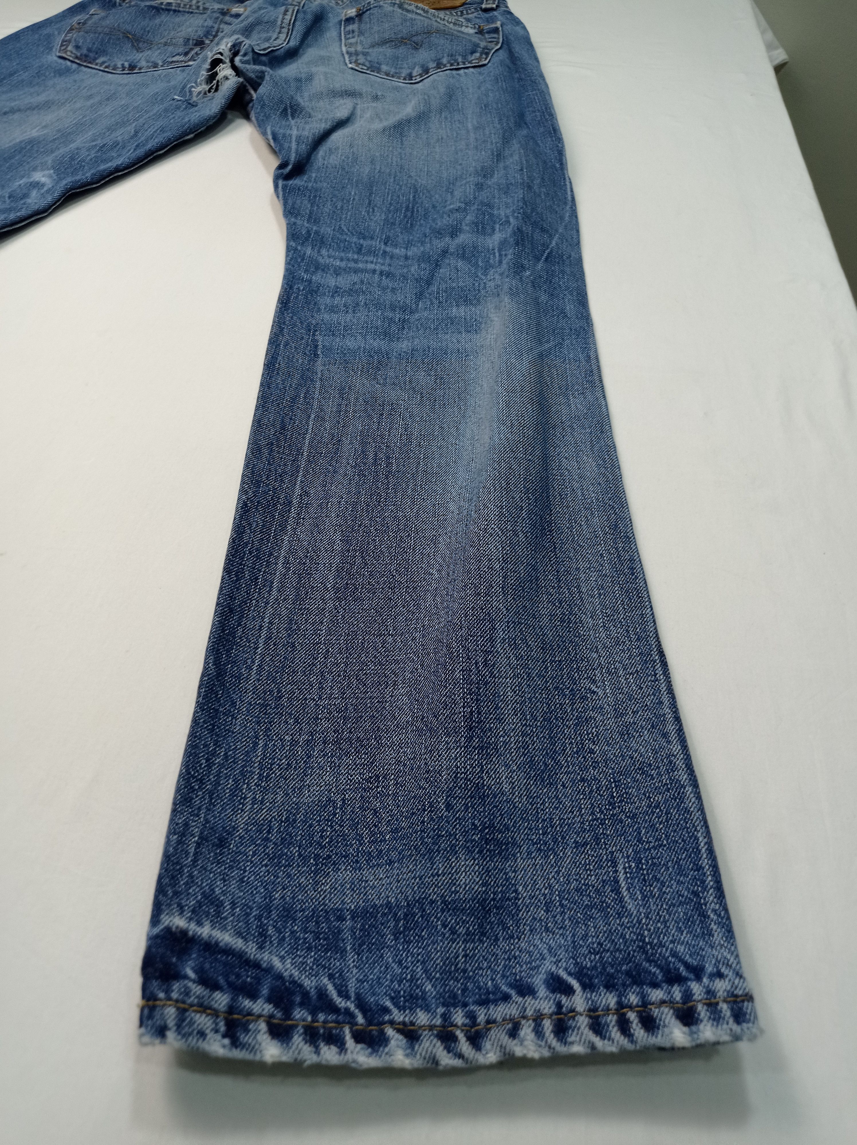 Polo Ralph Lauren Polo Ralph Lauren Distressed Denim Pants Size US 30 / EU 46 - 15 Thumbnail