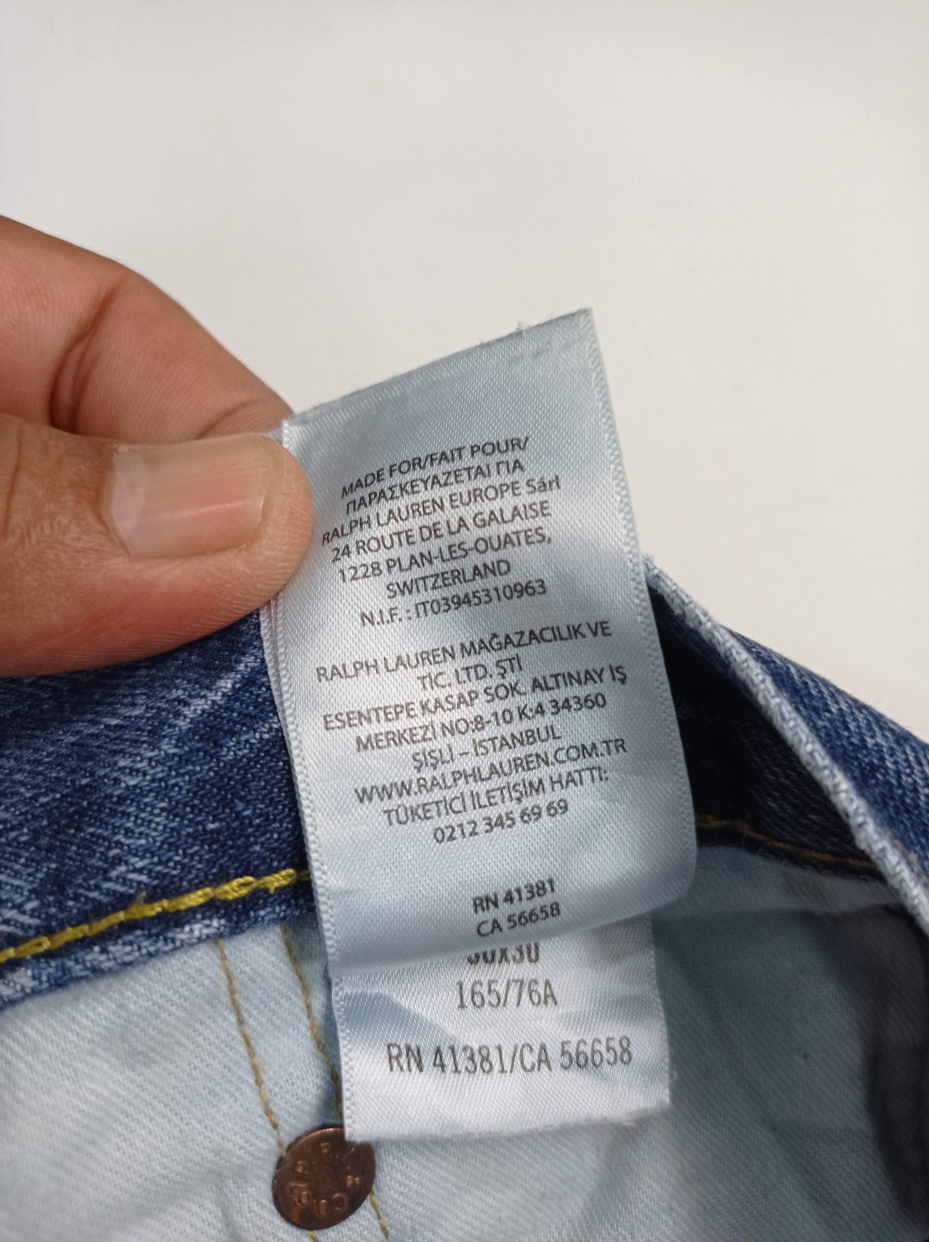 Polo Ralph Lauren Polo Ralph Lauren Distressed Denim Pants Size US 30 / EU 46 - 4 Thumbnail