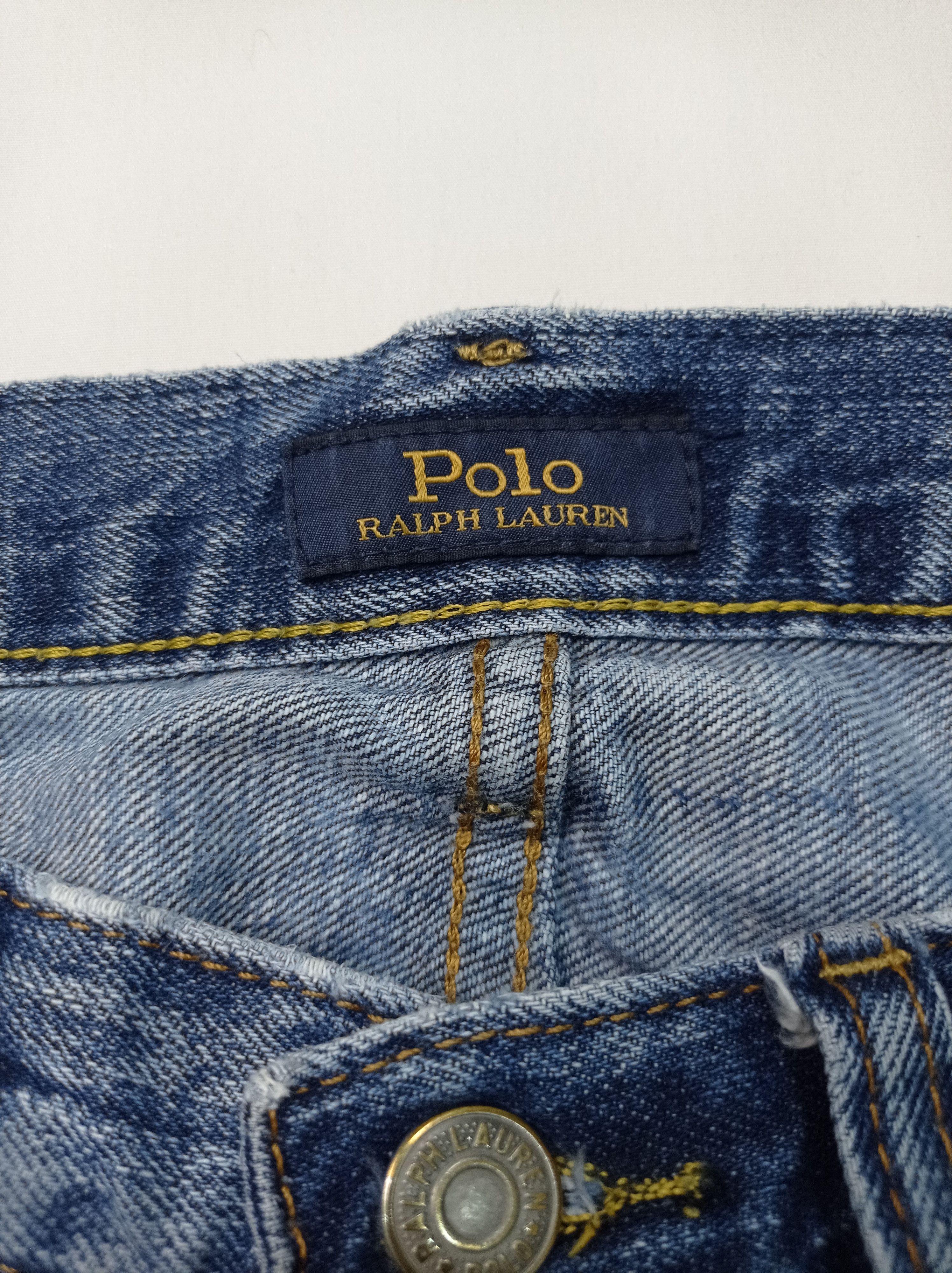 Polo Ralph Lauren Polo Ralph Lauren Distressed Denim Pants Size US 30 / EU 46 - 7 Thumbnail
