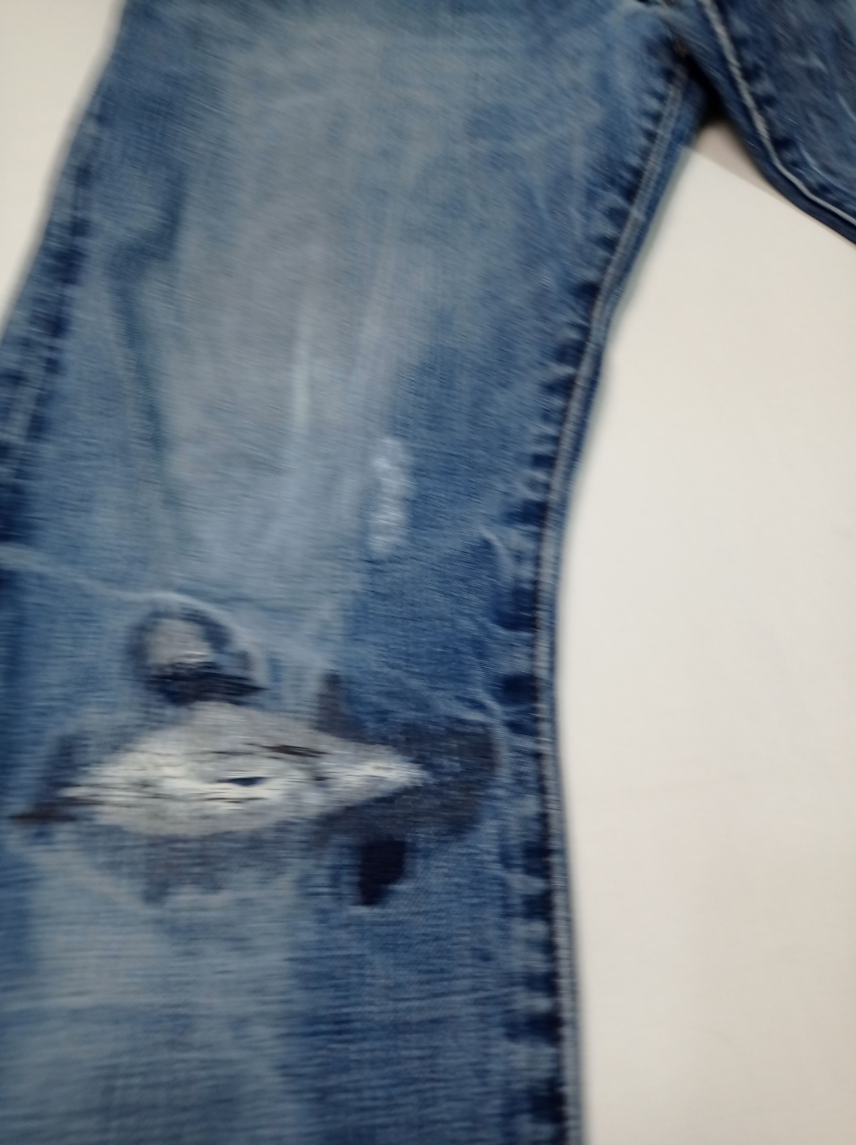 Polo Ralph Lauren Polo Ralph Lauren Distressed Denim Pants Size US 30 / EU 46 - 10 Thumbnail