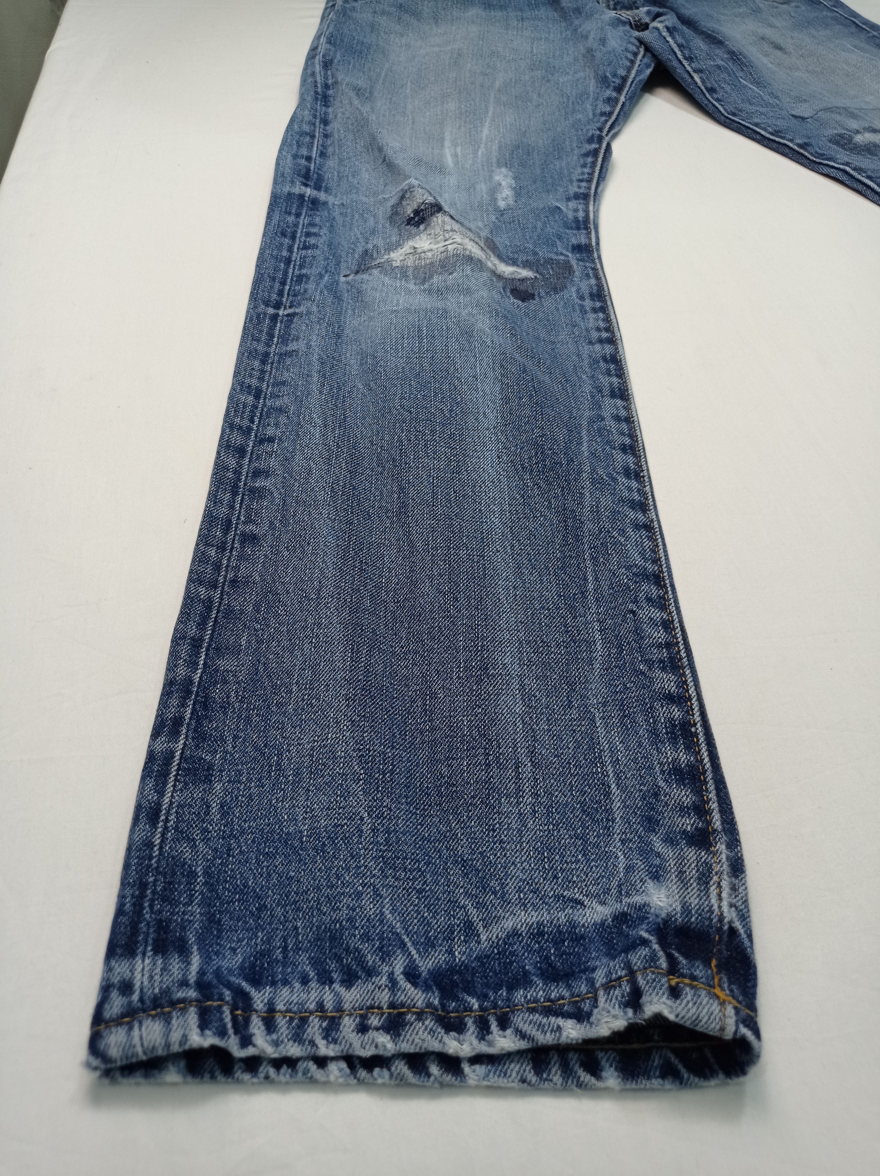 Polo Ralph Lauren Polo Ralph Lauren Distressed Denim Pants Size US 30 / EU 46 - 11 Thumbnail