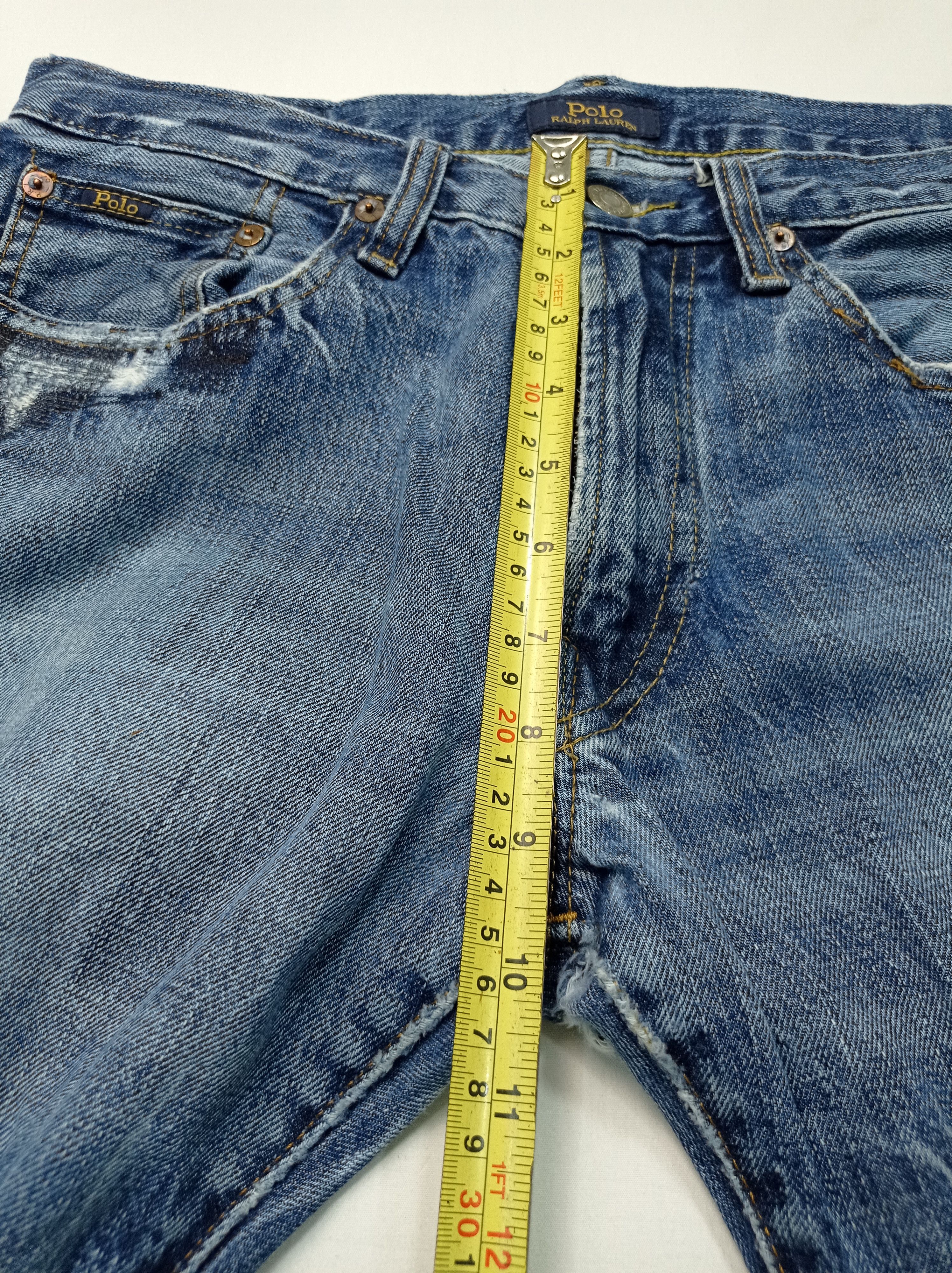 Polo Ralph Lauren Polo Ralph Lauren Distressed Denim Pants Size US 30 / EU 46 - 23 Thumbnail