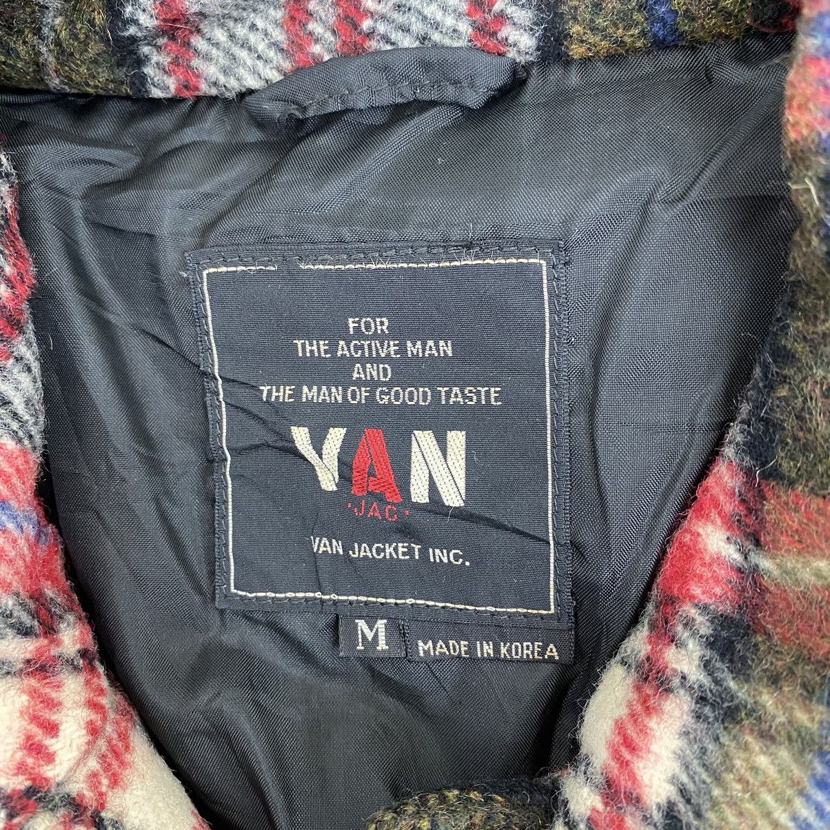 Vintage Vintage VAN JAC Check Tartan Button Up Pockets Red Shirt Size US M / EU 48-50 / 2 - 4 Thumbnail