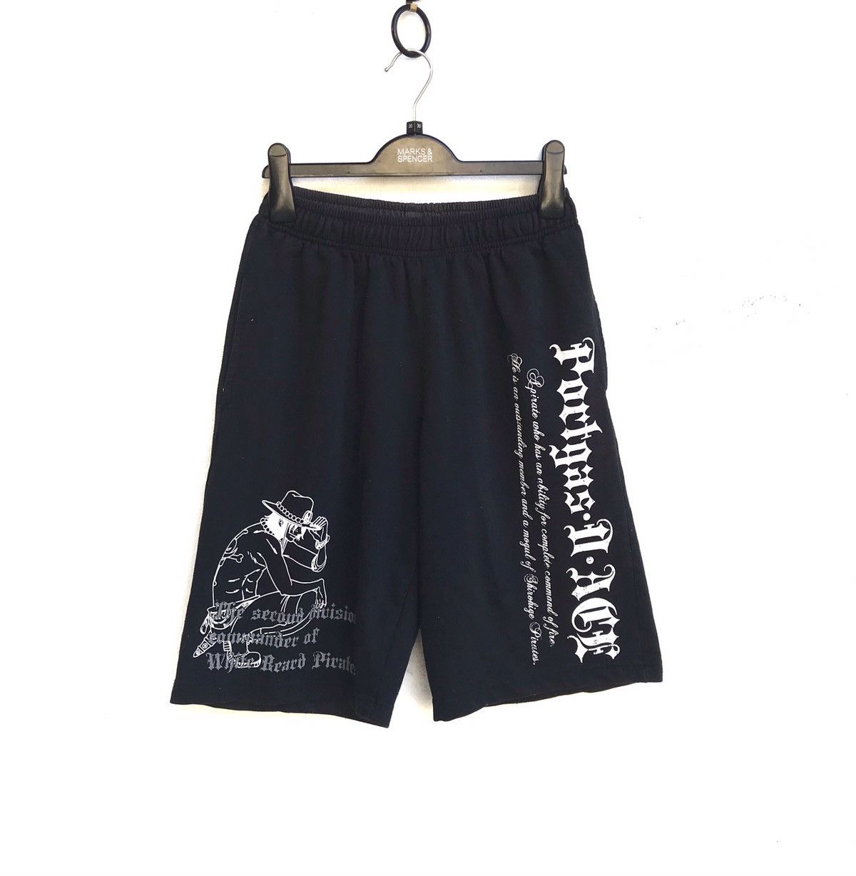 image of One Piece Short Pants in Black, Men's (Size 26)