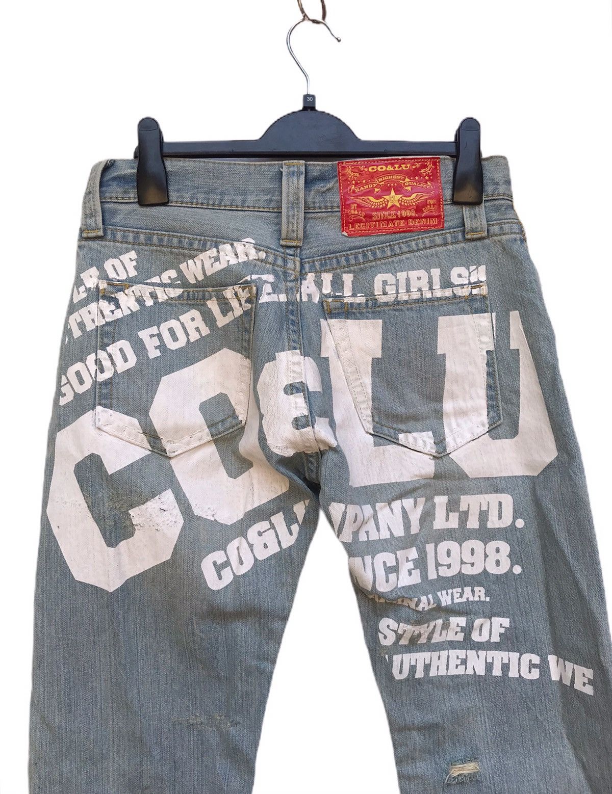 Japanese Brand 🔥Co & Lu Brand Styles Jeans Size US 30 / EU 46 - 6 Thumbnail