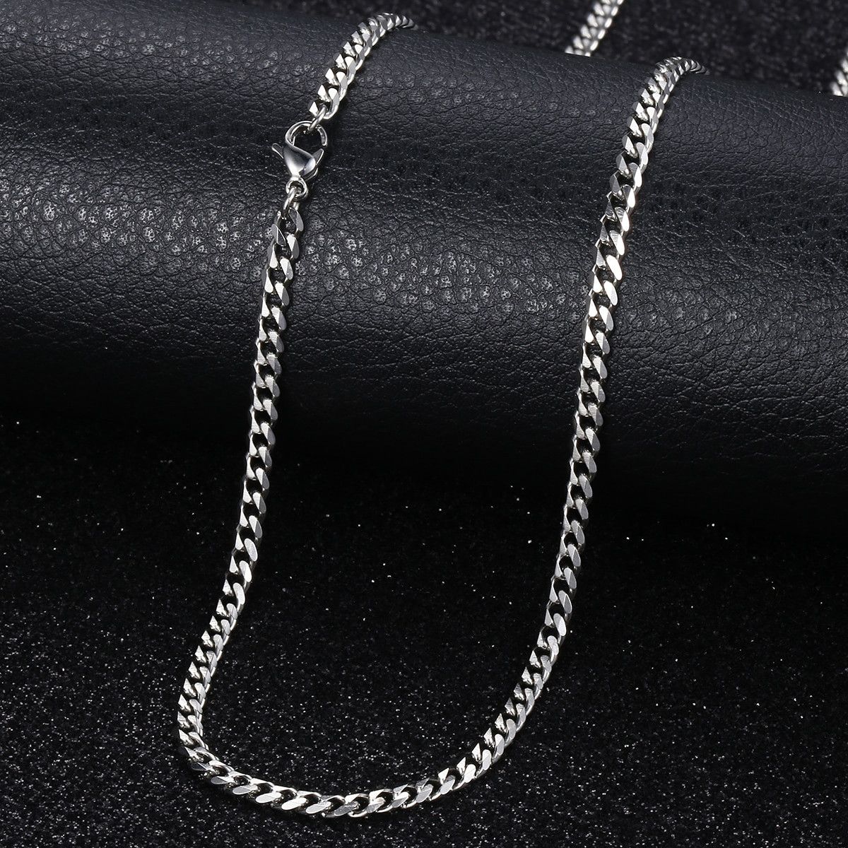Other 7mm Silver Link Chain Size ONE SIZE - 1 Thumbnail