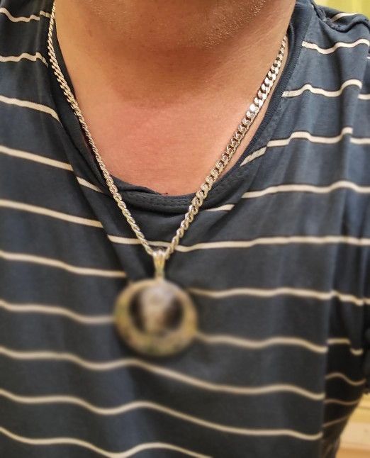 Other 7mm Silver Link Chain Size ONE SIZE - 4 Thumbnail