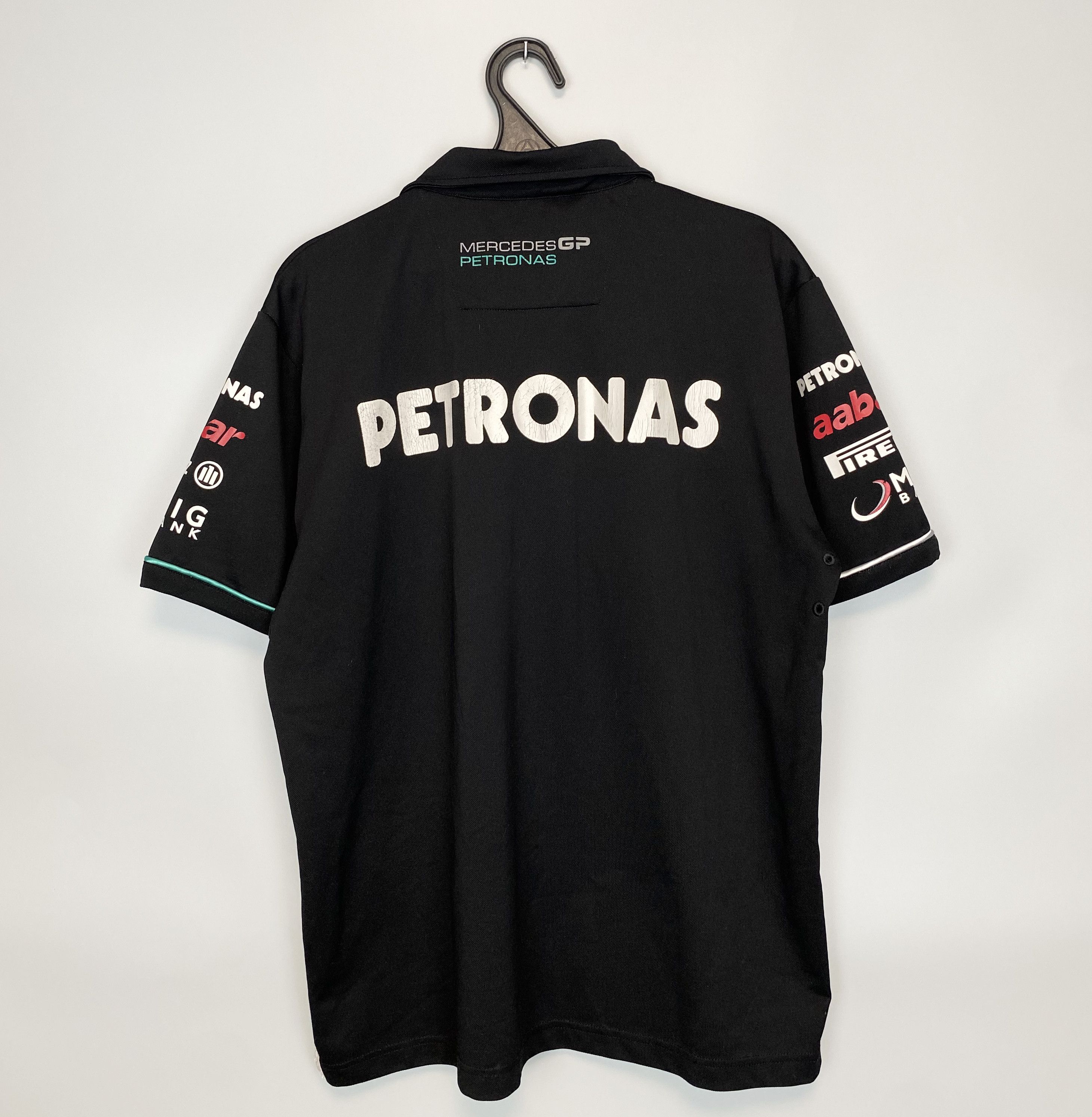 Formula 1 Vintage Mercedes AMG Petronas x Henri Lloyd F1 Formula1 Polo Size US L / EU 52-54 / 3 - 3 Thumbnail