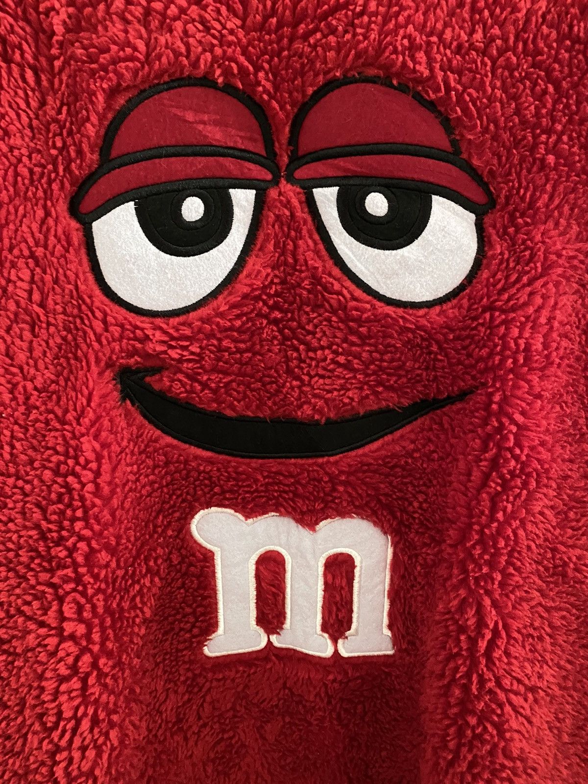 Vintage M&Ms Swearshirt big logo embroidery mandms design fur style Size US L / EU 52-54 / 3 - 5 Thumbnail