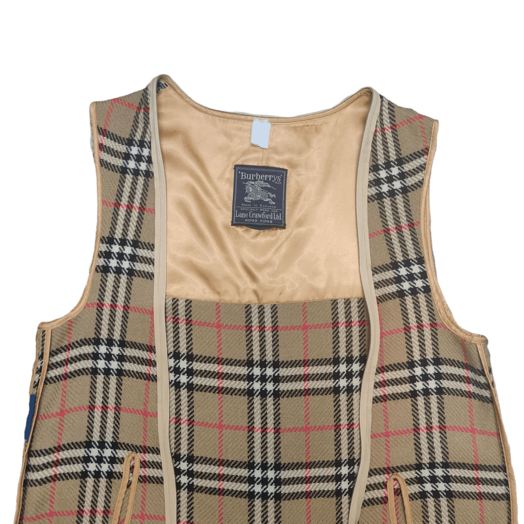 Burberry Vintage Burberrys Lining Inner Nova Check Size US M / EU 48-50 / 2 - 2 Thumbnail