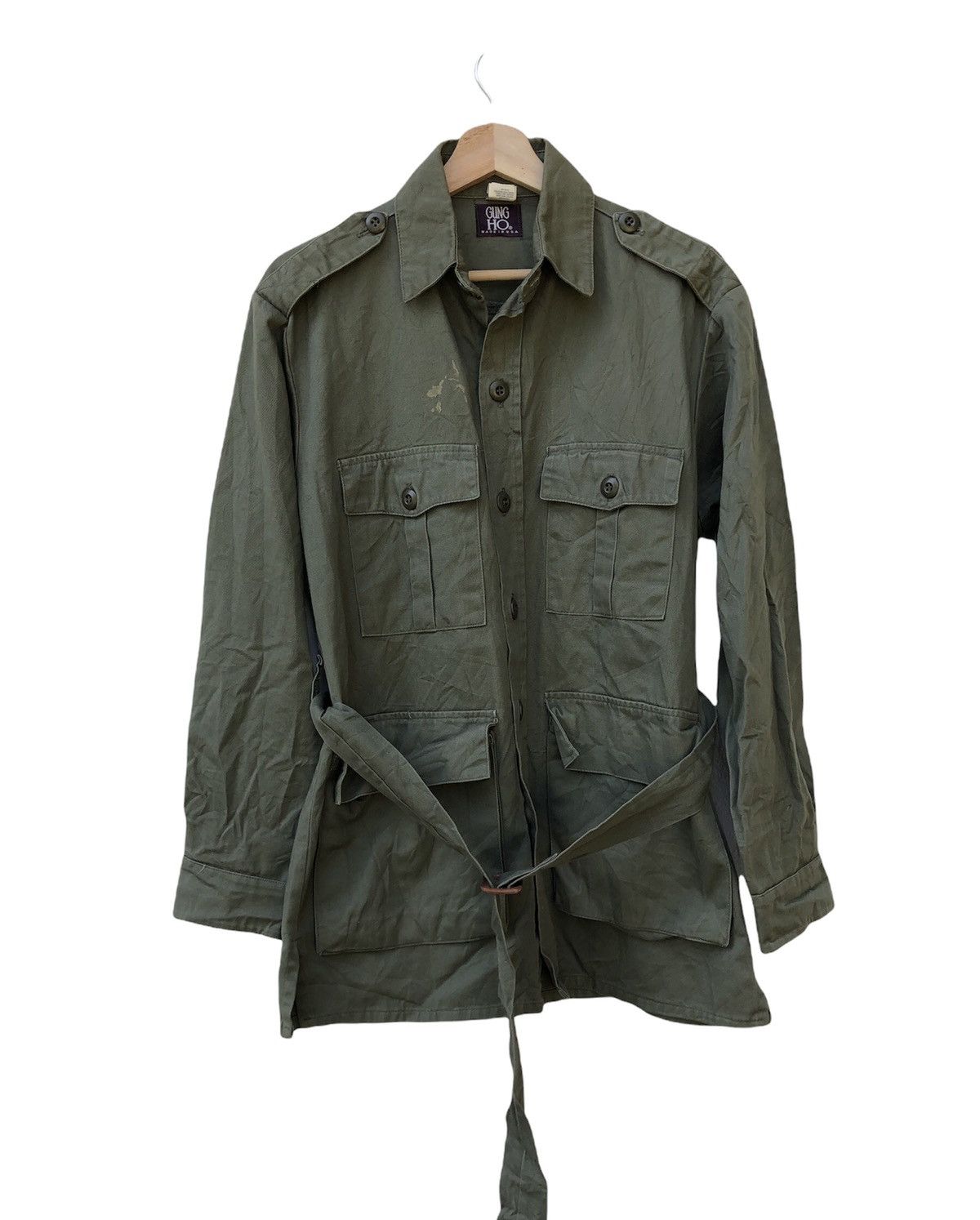Other Vintage Gung Ho Military Jacket Made In Usa Size US M / EU 48-50 / 2 - 2 Thumbnail