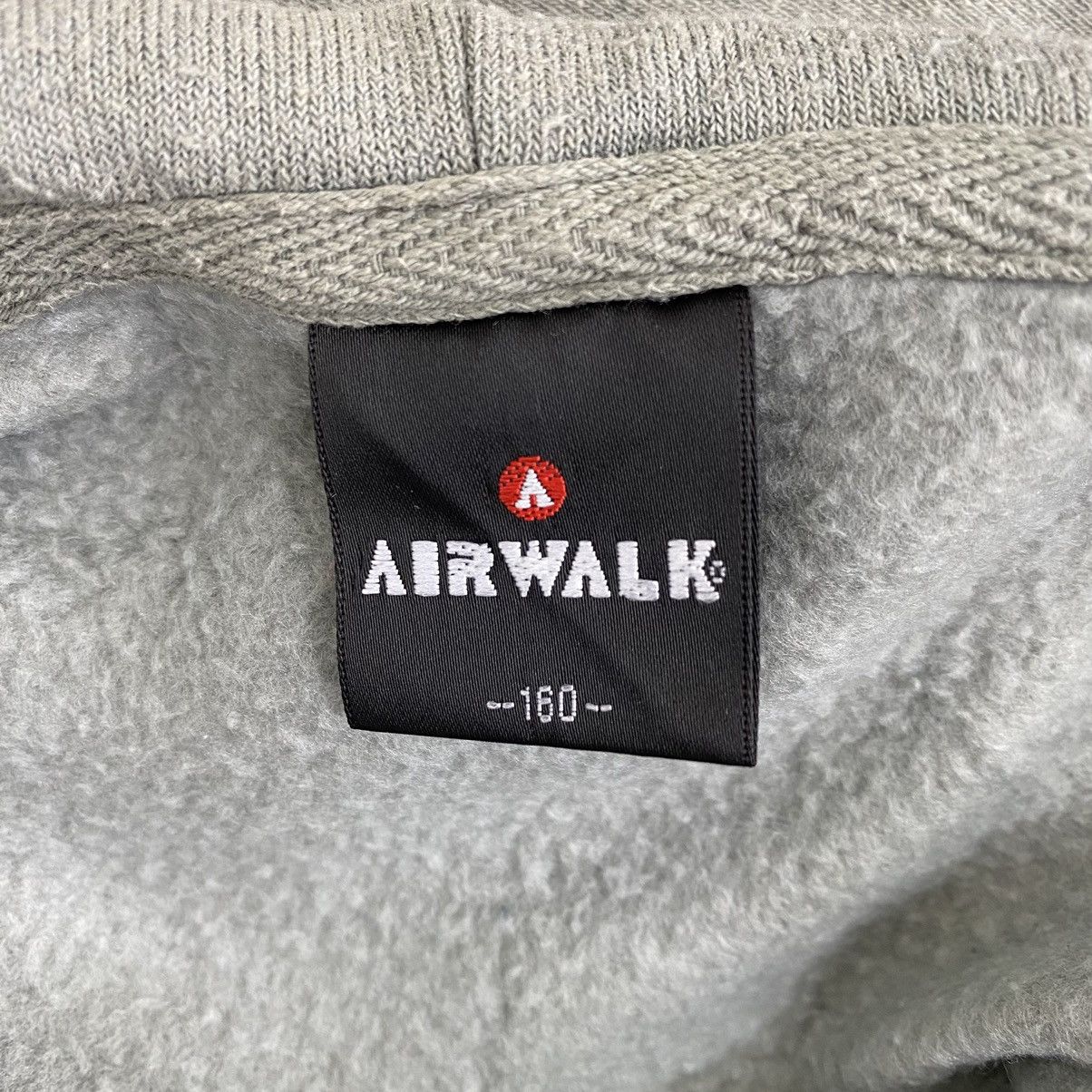 Airwalk Vintage AIRWALK Skateboard Japanese Brand Print Grey Hoodie Size US L / EU 52-54 / 3 - 4 Thumbnail