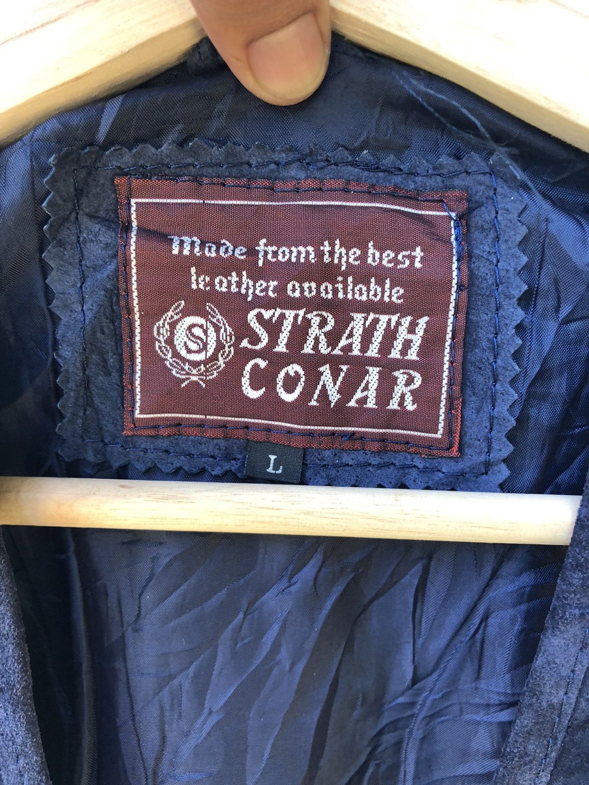 Japanese Brand Japanese Brand StrathConar Leather Suede Jacket Size US M / EU 48-50 / 2 - 3 Thumbnail