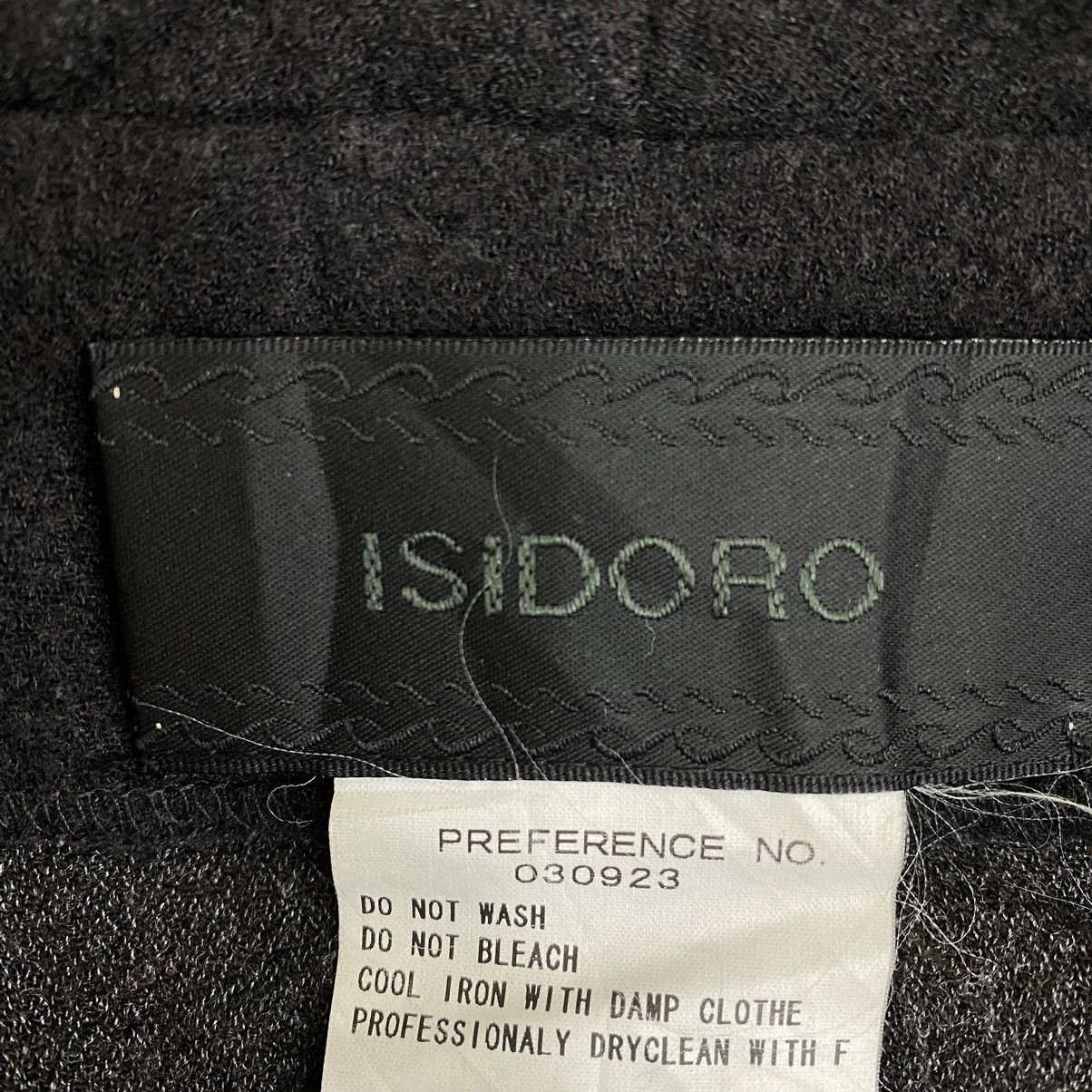 Japanese Brand × Vintage Vintage ISIDORO Button Up Black Wool Cardigan Slim Shirt Size S / US 4 / IT 40 - 3 Thumbnail