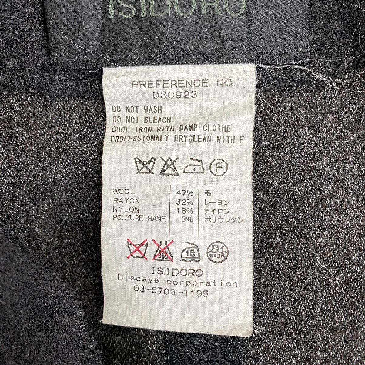 Japanese Brand × Vintage Vintage ISIDORO Button Up Black Wool Cardigan Slim Shirt Size S / US 4 / IT 40 - 4 Thumbnail