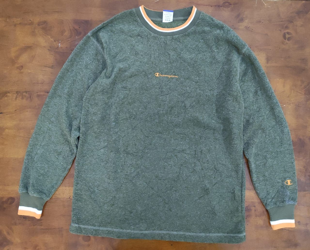 Champion Vintage Oversize Champion Fleece Sweatshirt Size US M / EU 48-50 / 2 - 1 Thumbnail